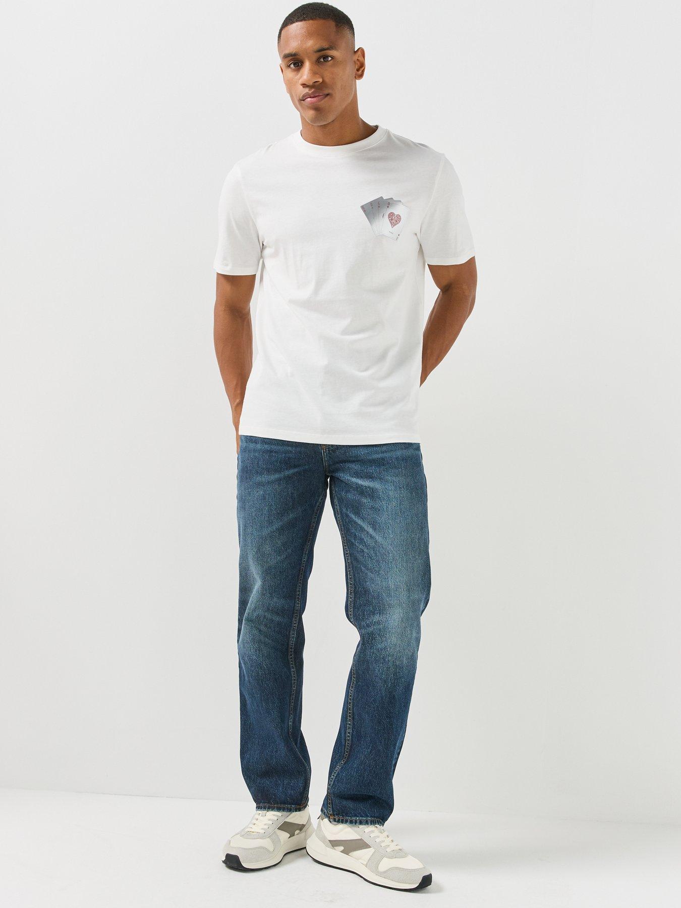 Image 5 of 6 of HUGO Hugo 840 Regular Fit Jeans - Navy