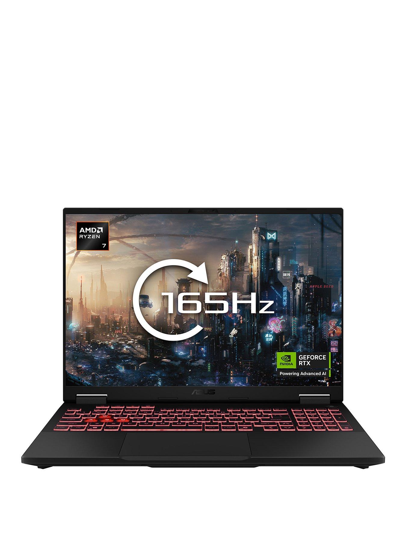 Asus TUF Gaming A16  Laptop - GeForce RTX 5070 - AMD Ryzen 7 - 16GB RAM - 1TB SSD - 165Hz - 16in WUXGA - Grey