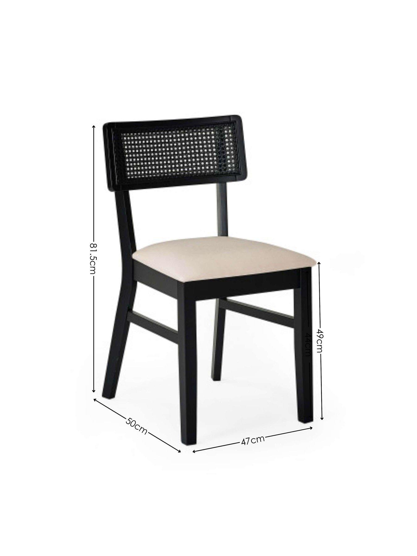 Image 6 of 6 of Julian Bowen Annika Black Round Extending Table And 4 Chairs