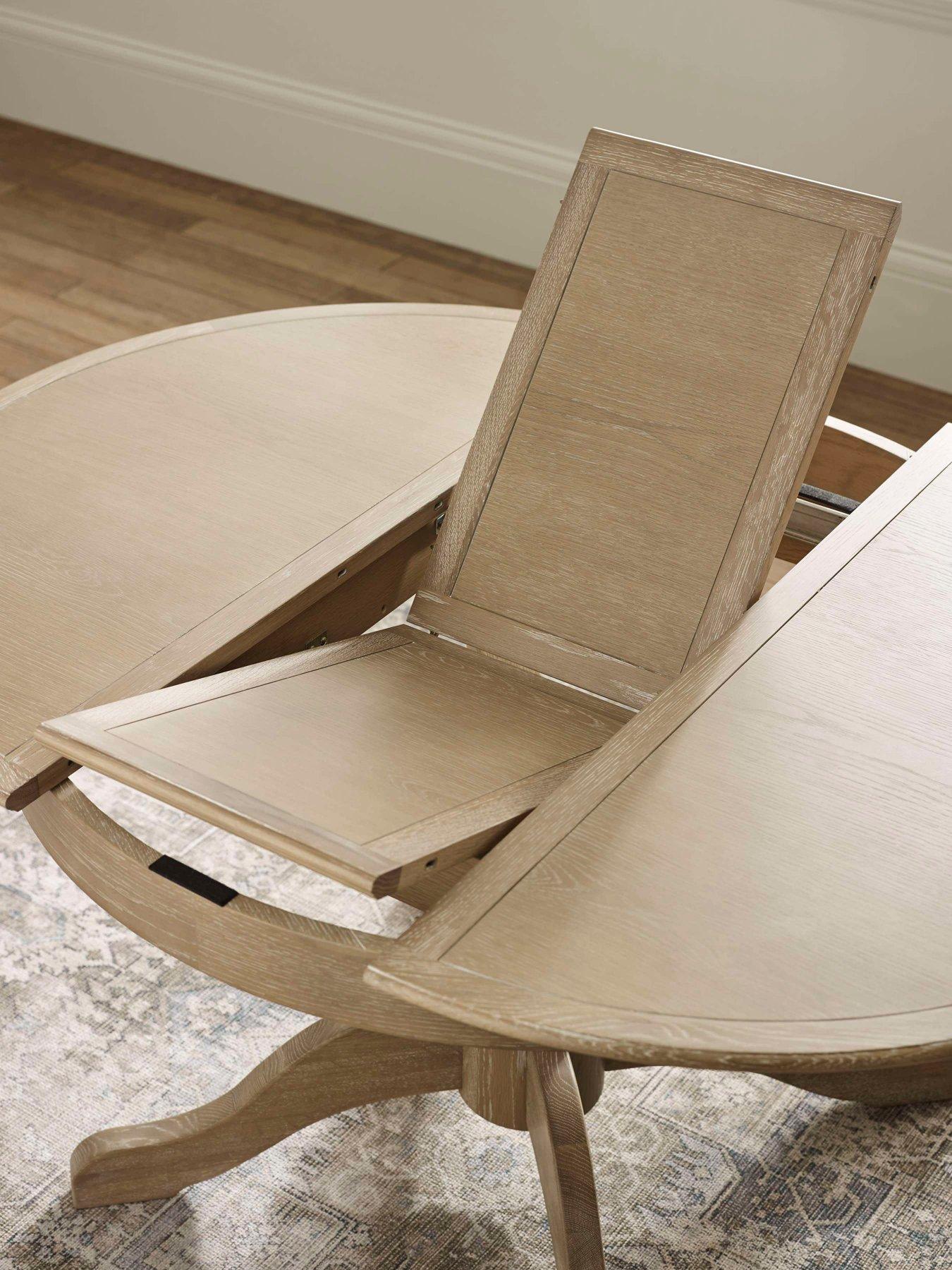 Image 5 of 7 of Julian Bowen Camille Round Table, 2 Rattan + 2 Upholstered Chairs
