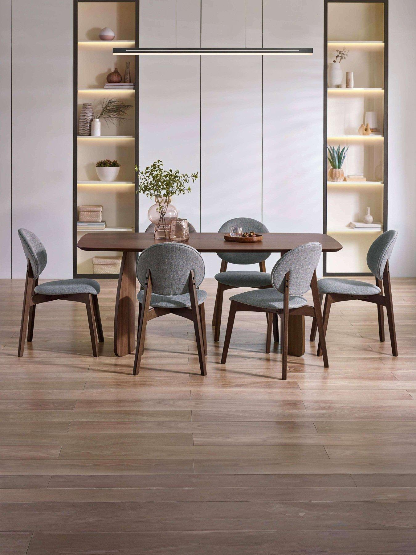 Julian Bowen Artemis Table & 4 Artemis Chairs