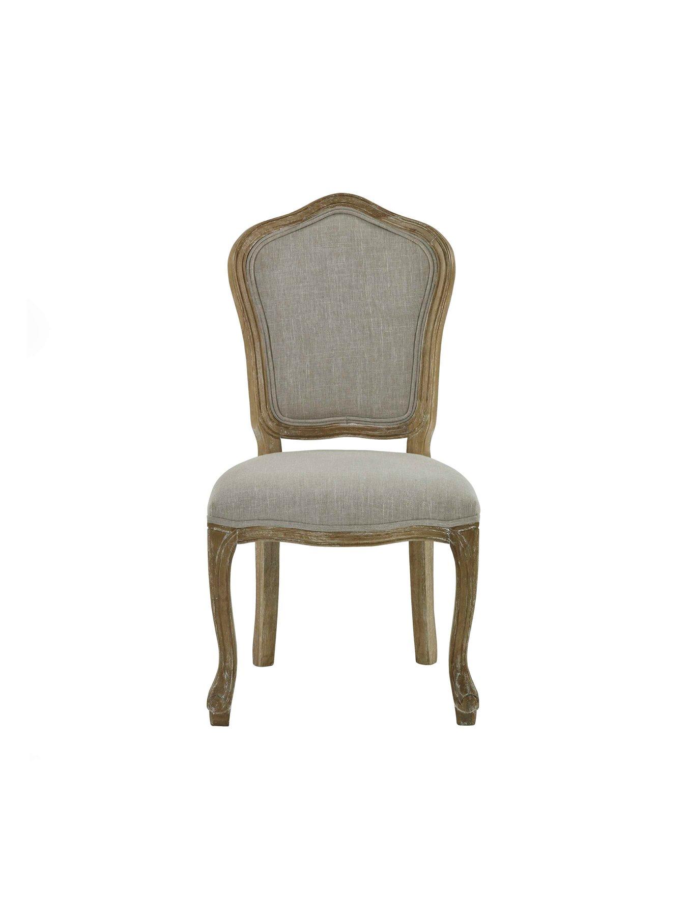 Image 3 of 7 of Julian Bowen Set Of 2 Camille Upholstered Dining Chairs