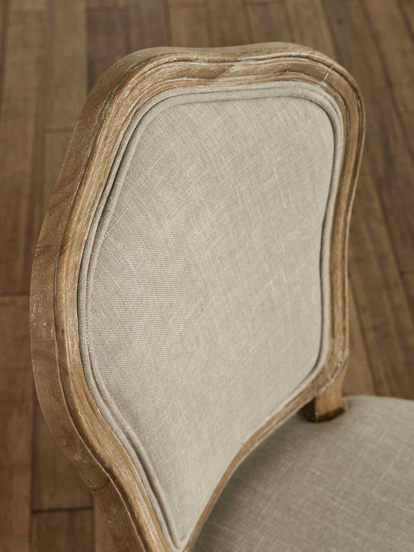 Image 4 of 7 of Julian Bowen Set Of 2 Camille Upholstered Dining Chairs