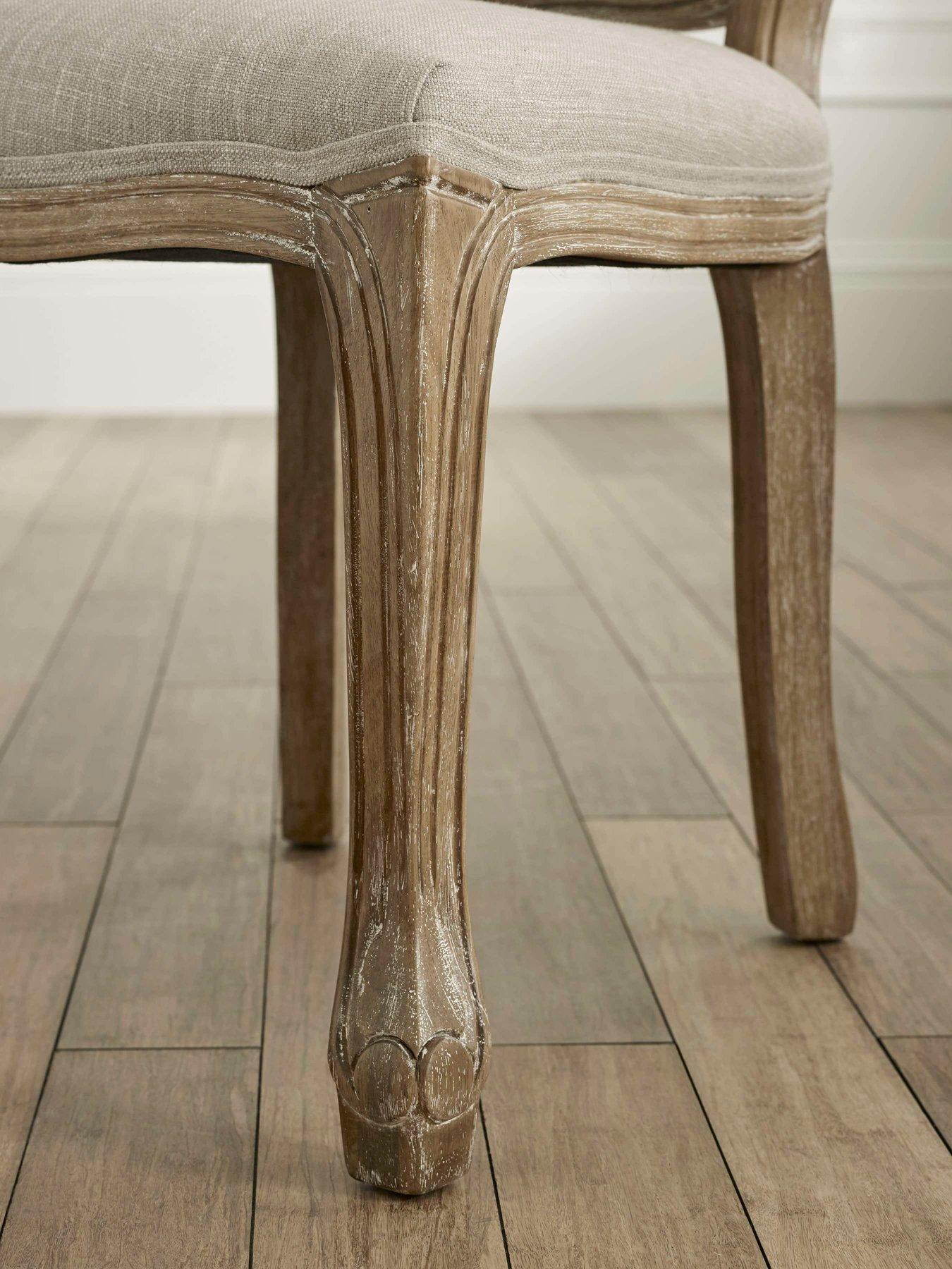 Image 5 of 7 of Julian Bowen Set Of 2 Camille Upholstered Dining Chairs