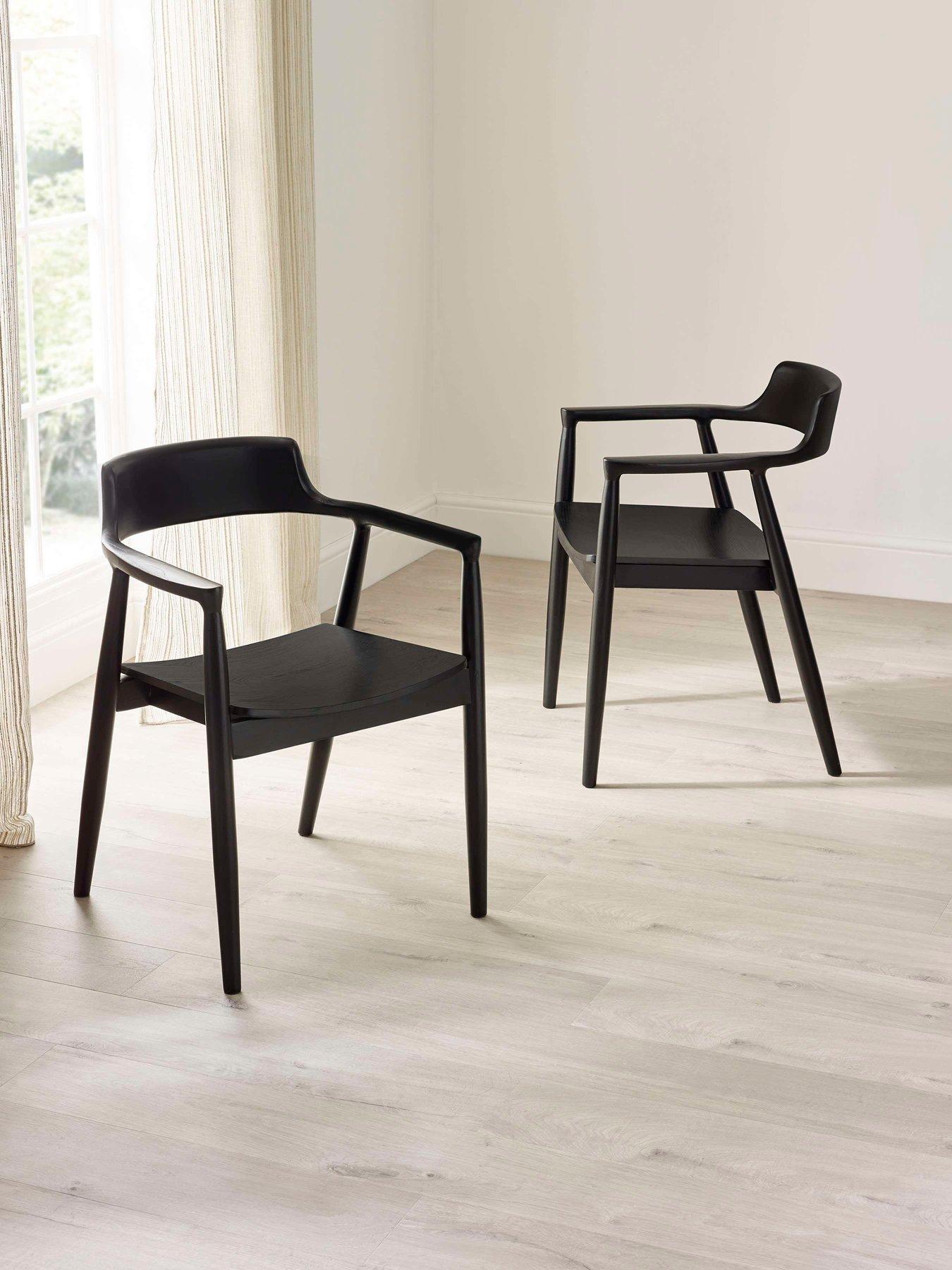 Julian Bowen Set of 2 Franklin Dining Chairs