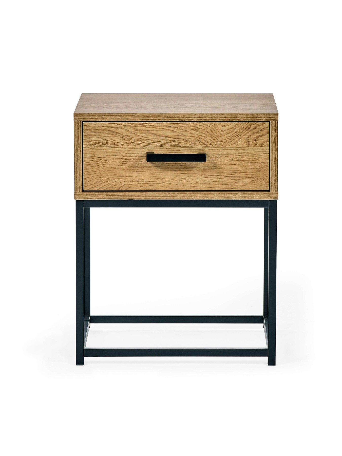 Image 3 of 7 of Julian Bowen Harlow 1 Drawer Bedside