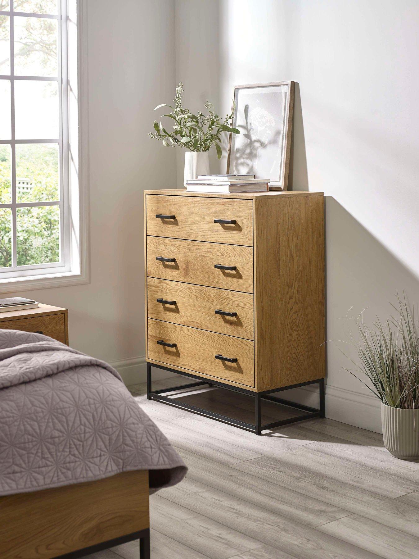 Julian Bowen Harlow 4 Drawer Chest