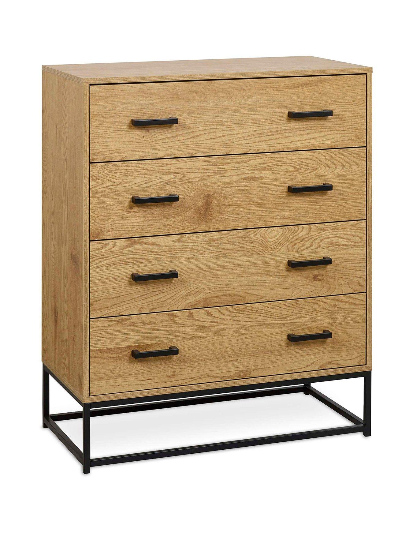 Image 2 of 7 of Julian Bowen Harlow 4 Drawer Chest