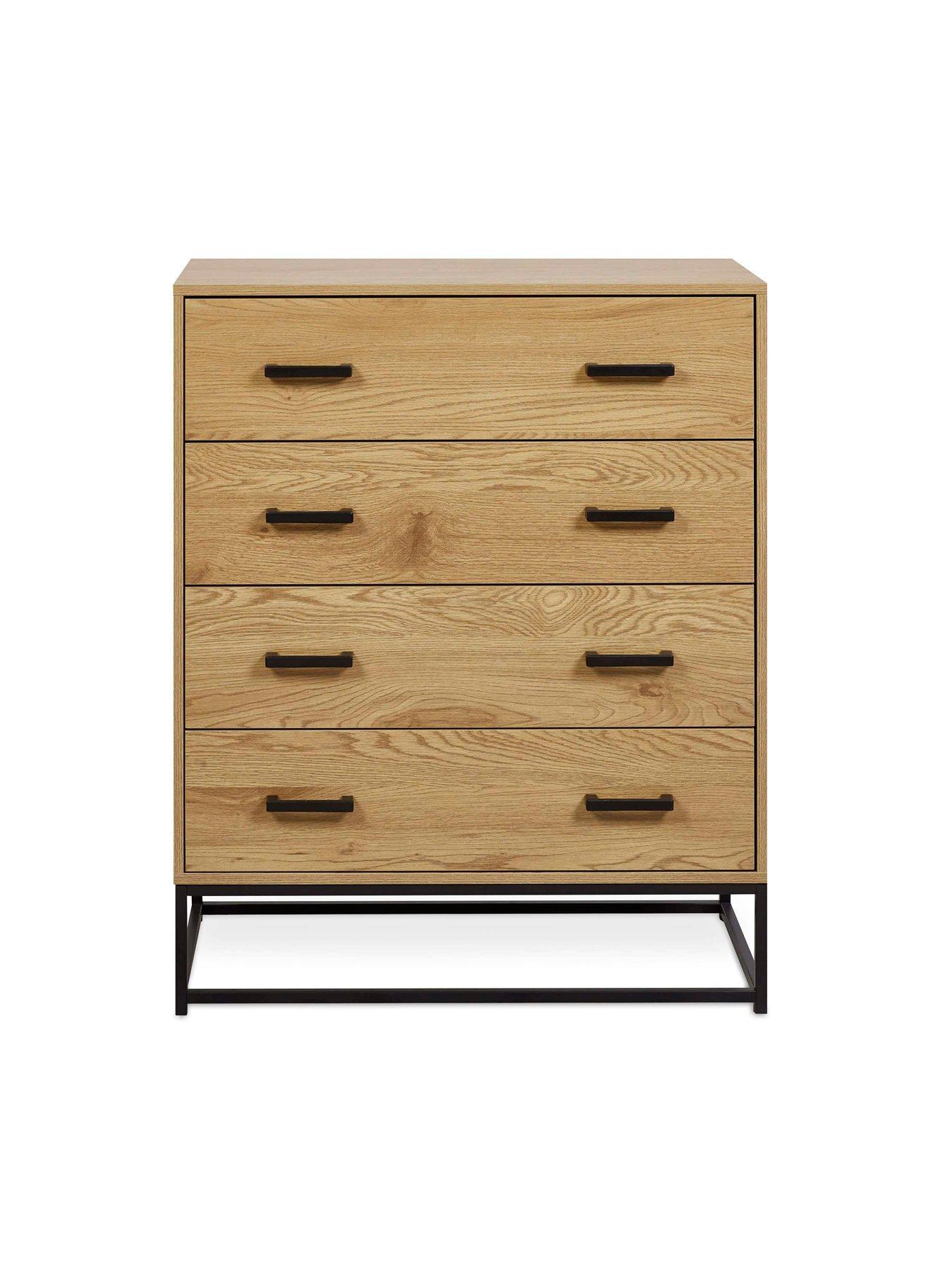Image 3 of 7 of Julian Bowen Harlow 4 Drawer Chest
