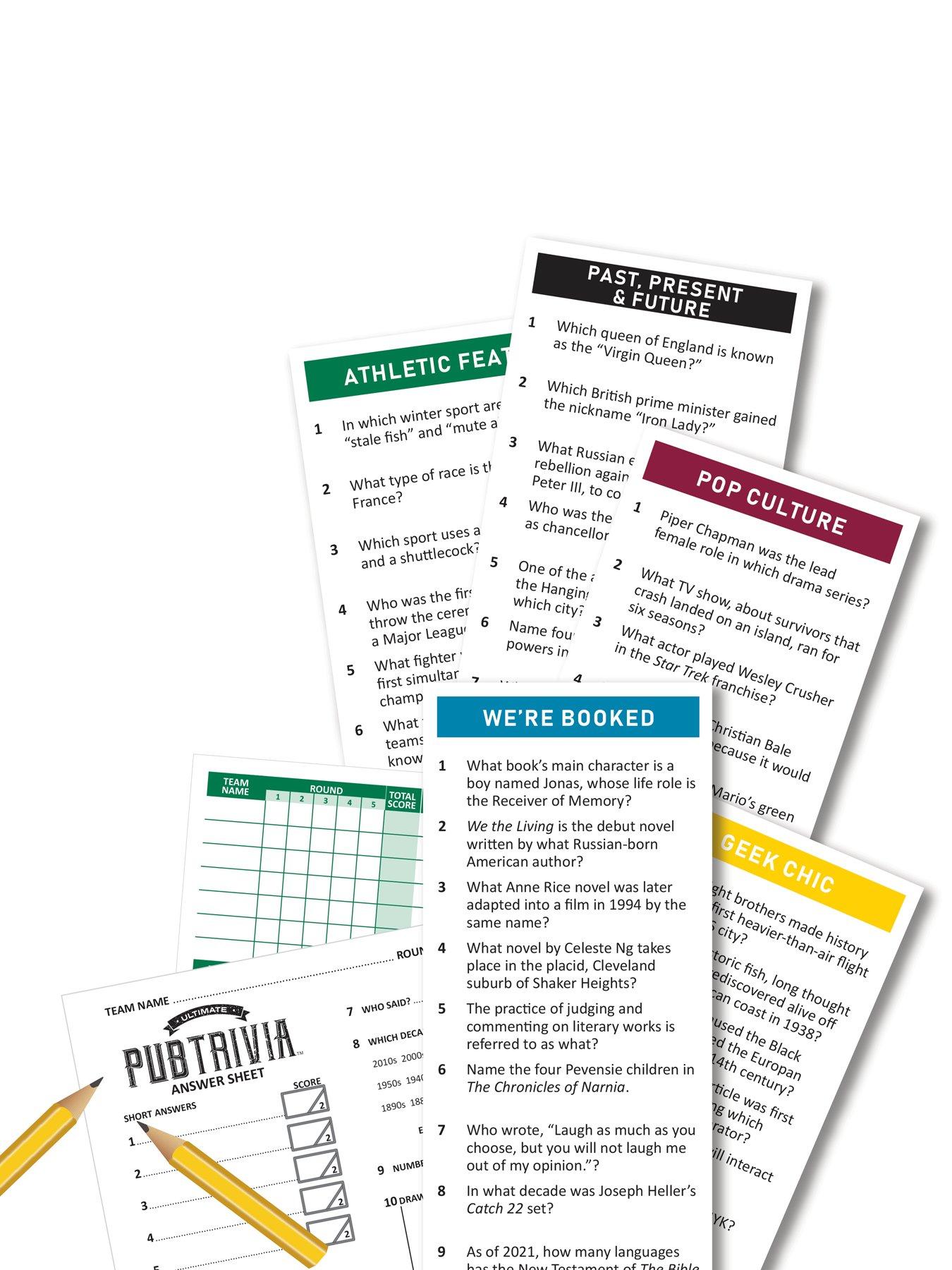 Image 3 of 5 of University Games Ultimate Pub Trivia