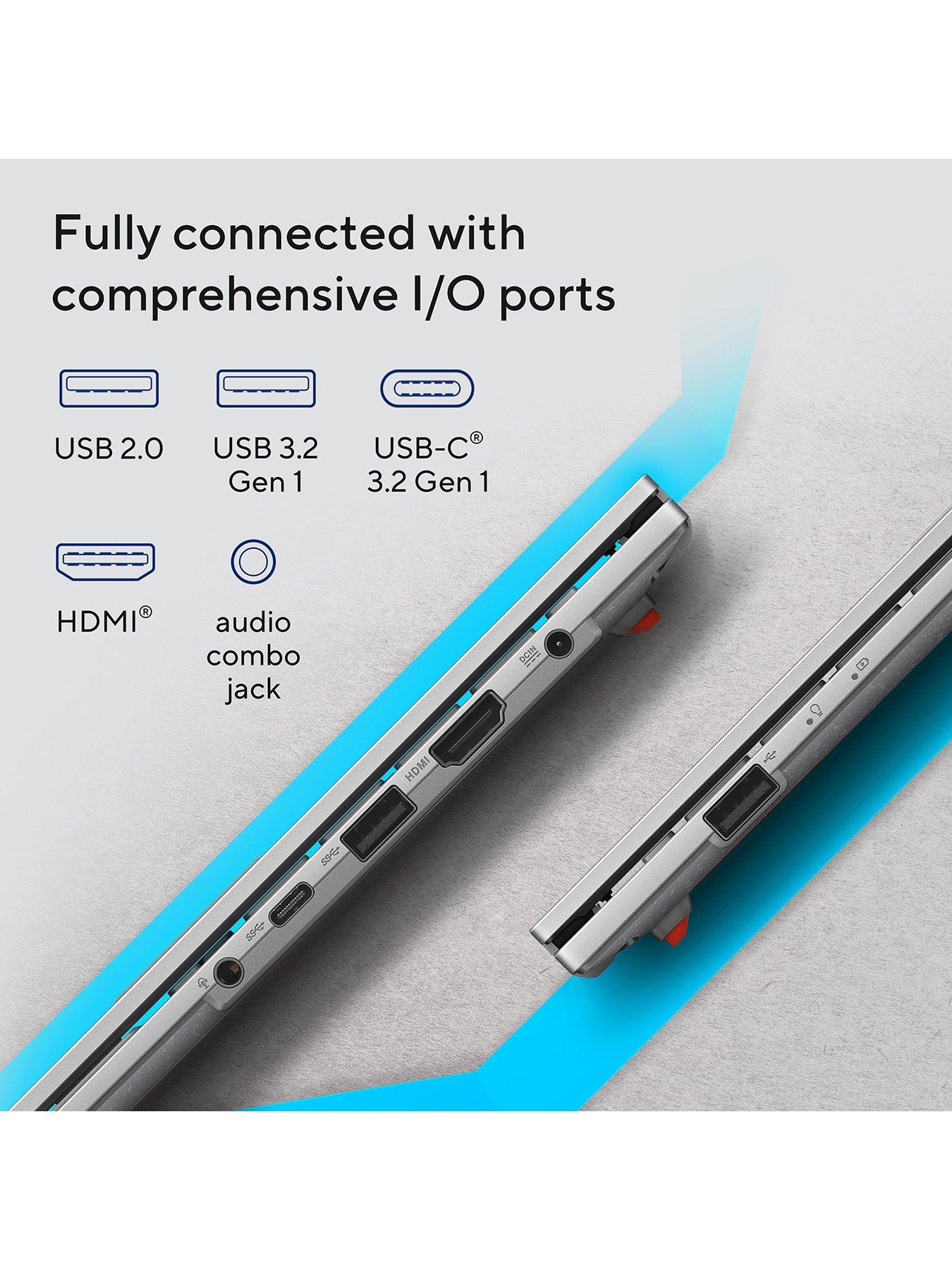 Image 5 of 7 of Asus Vivobook Go 14 Laptop - Intel N150 - 8GB RAM - 128GB SSD - 14in FHD - Silver