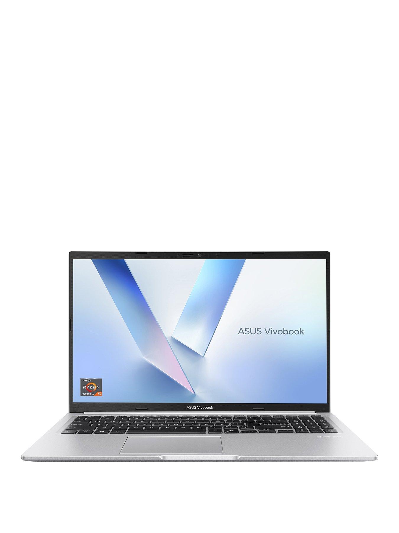 Asus Vivobook 15 Laptop - AMD Ryzen 5, 8GB RAM, 512GB SSD, 15.6in FHD IPS, Silver