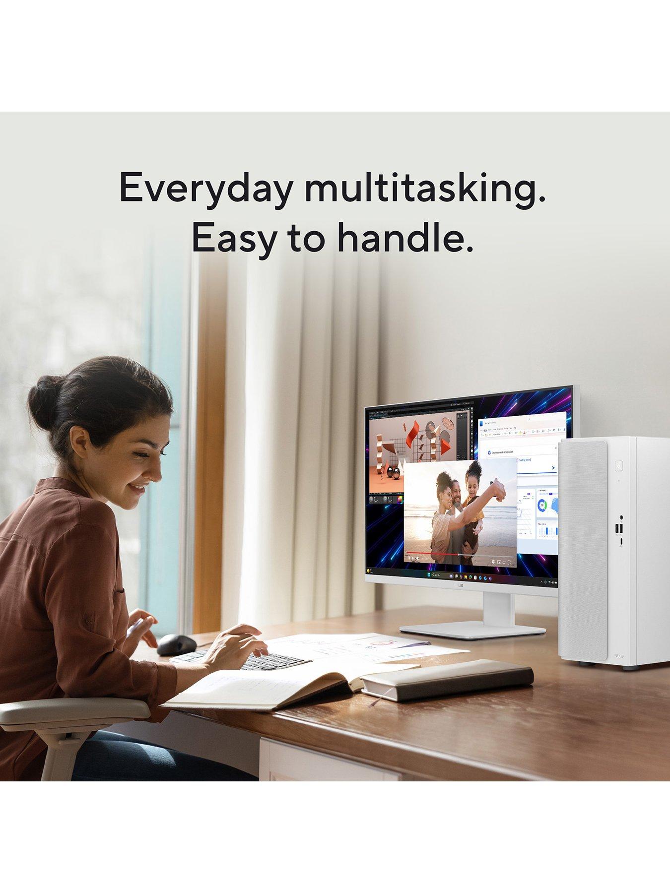 Image 5 of 7 of Asus V500 Mini Tower Desktop - Intel Core 5 - 16GB RAM - 512GB SSD - White