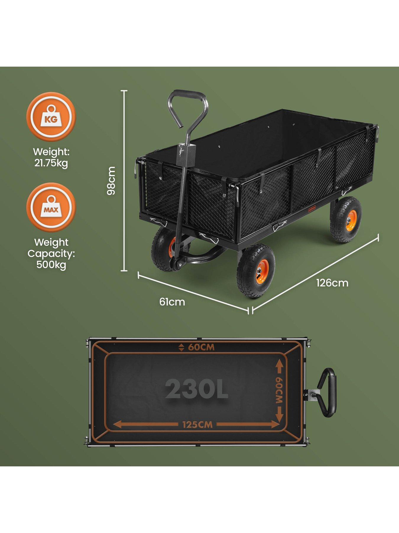 Image 3 of 7 of Vonhaus 230L Mesh Cart