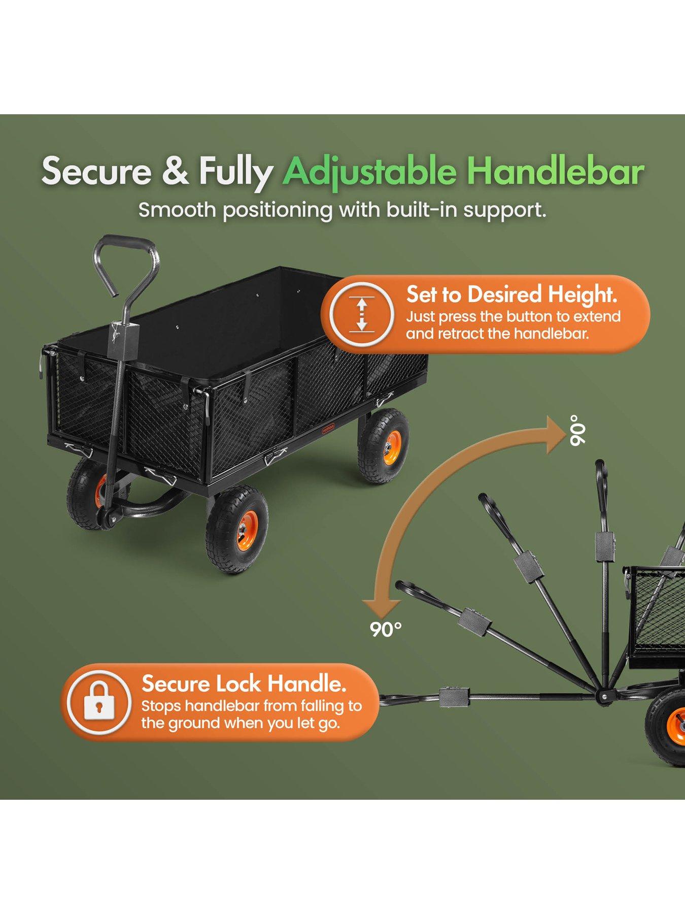 Image 4 of 7 of Vonhaus 230L Mesh Cart