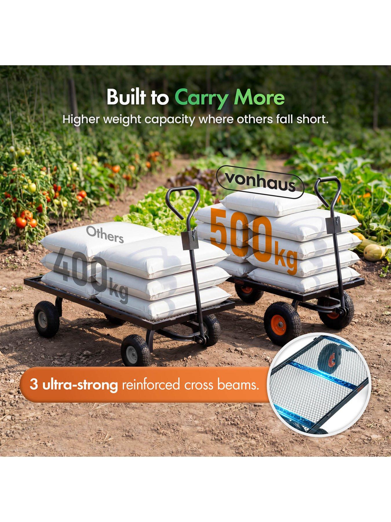 Image 7 of 7 of Vonhaus 230L Mesh Cart