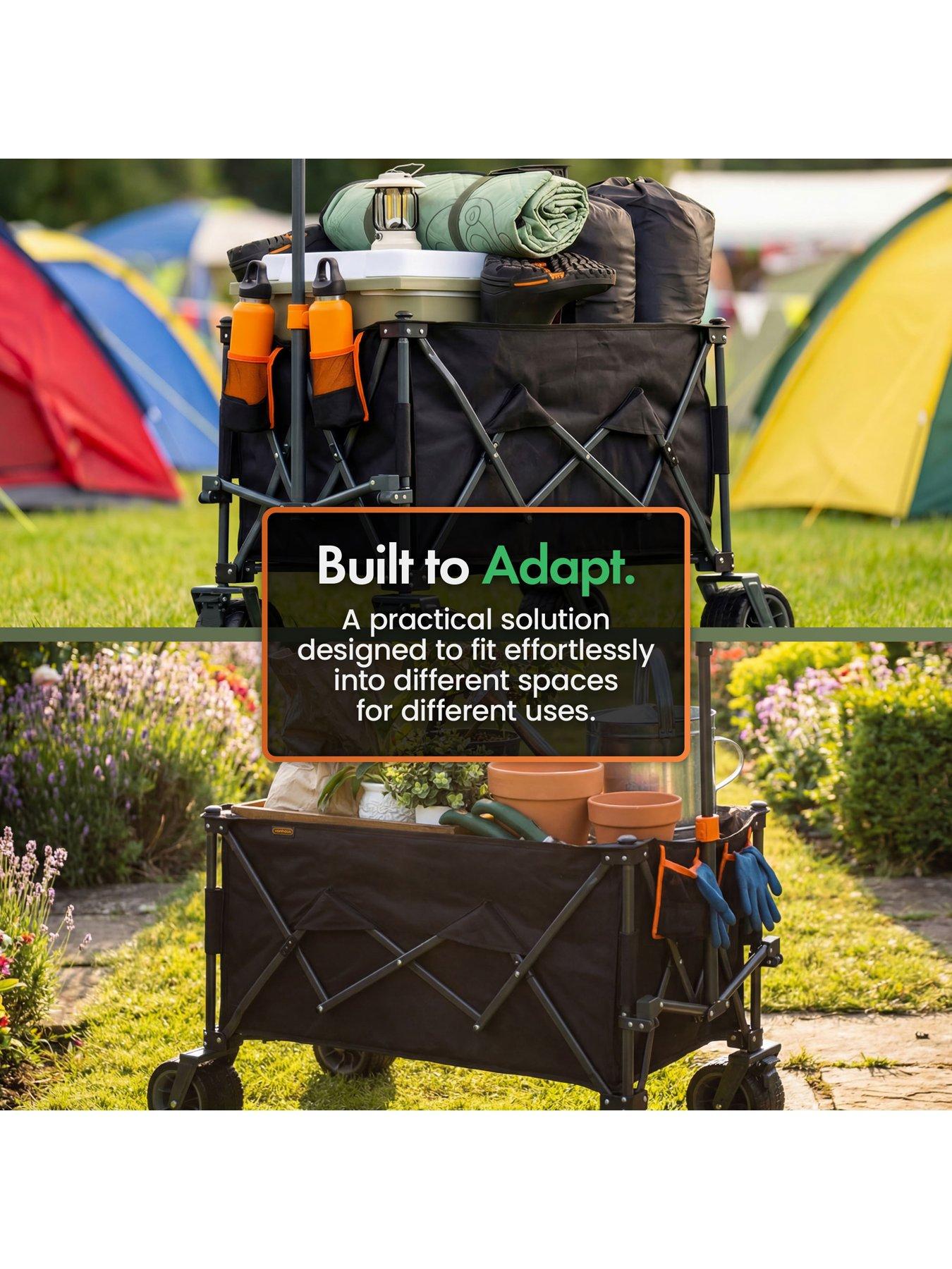 Image 4 of 7 of Vonhaus Extra Deep Folding Cart