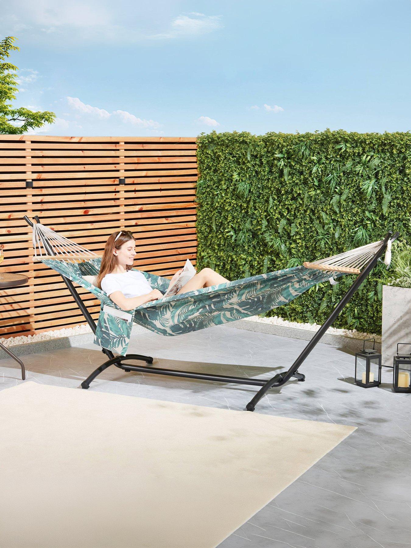 Vonhaus Ibiza 1 Person Hammock with Frame