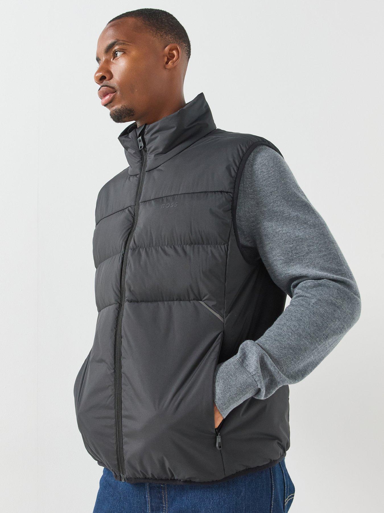 BOSS Boss Urbanex Regular Fit Light Quilted Gilet - Black