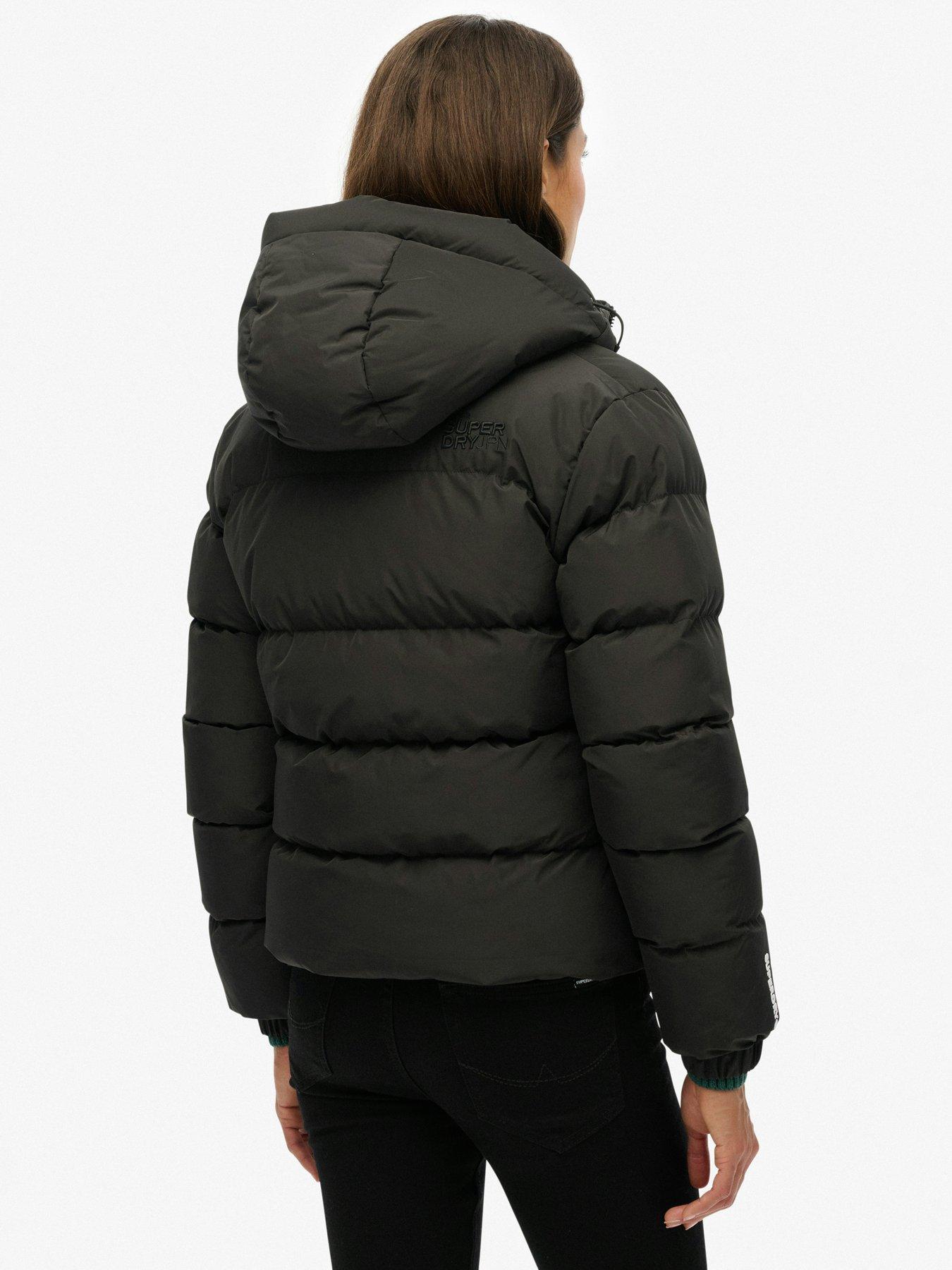 Image 2 of 7 of Superdry Hooded Sports Puffer Jacket