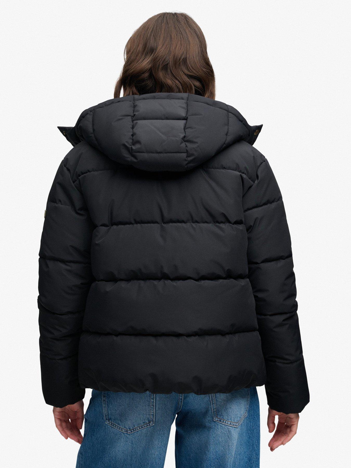 Image 2 of 7 of Superdry Premium Hood Puffer Jkt