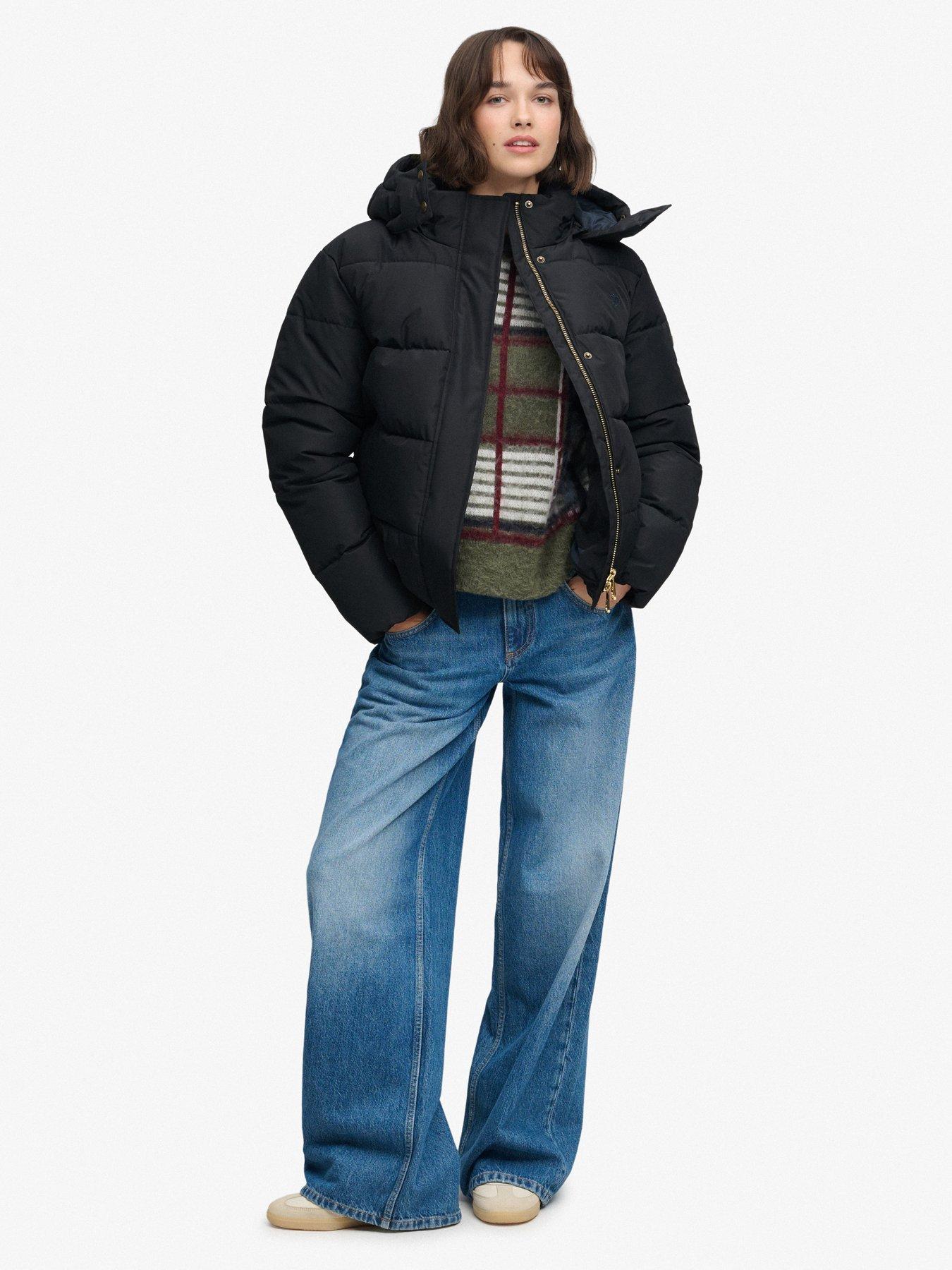 Image 3 of 7 of Superdry Premium Hood Puffer Jkt