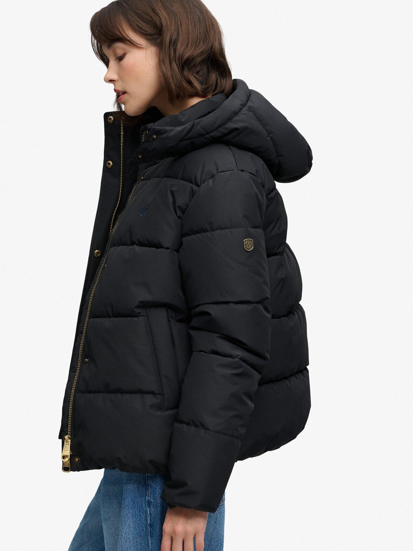 Image 4 of 7 of Superdry Premium Hood Puffer Jkt