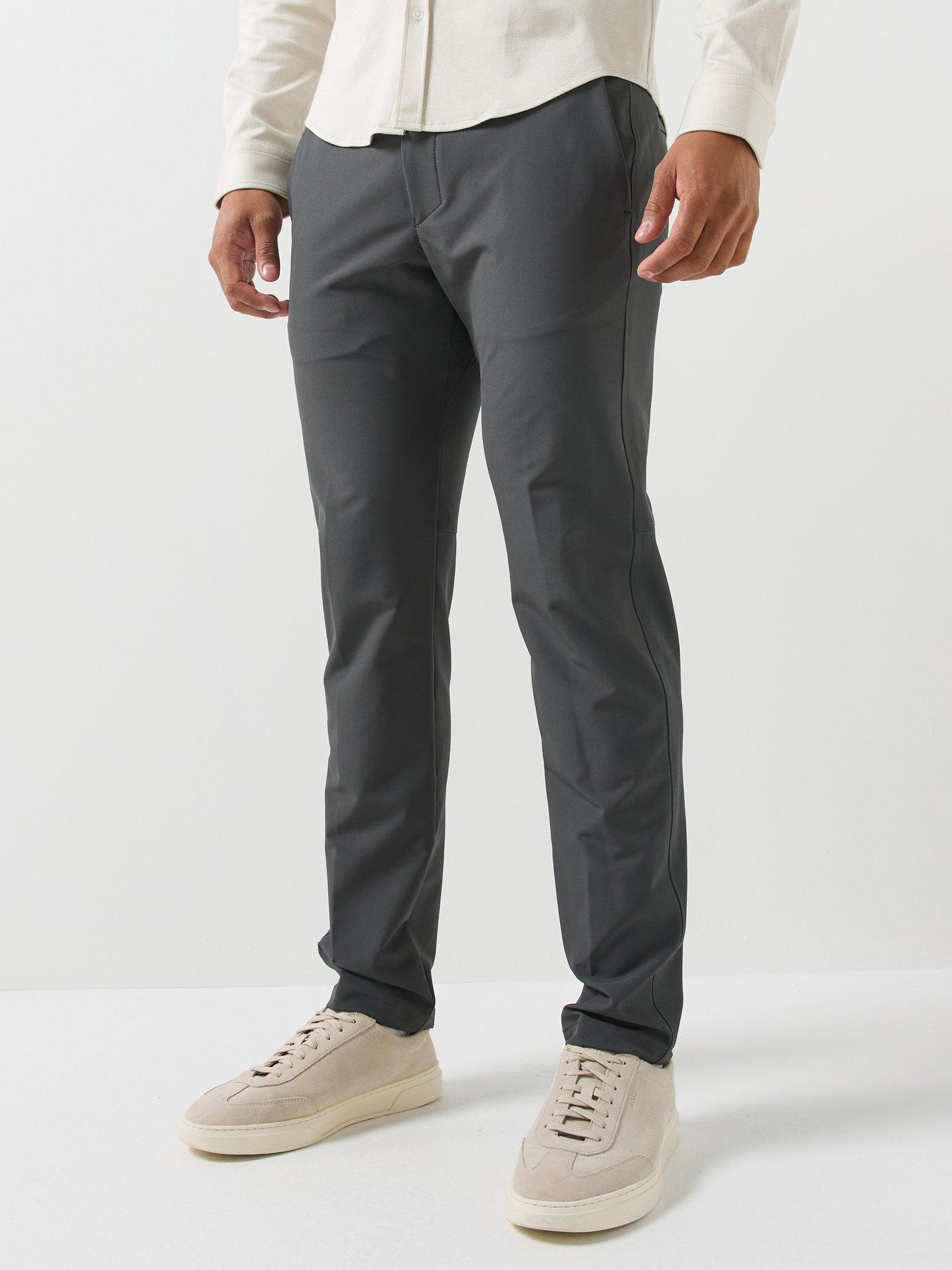 BOSS Boss T_Commuter Slim Fit Trousers - Grey