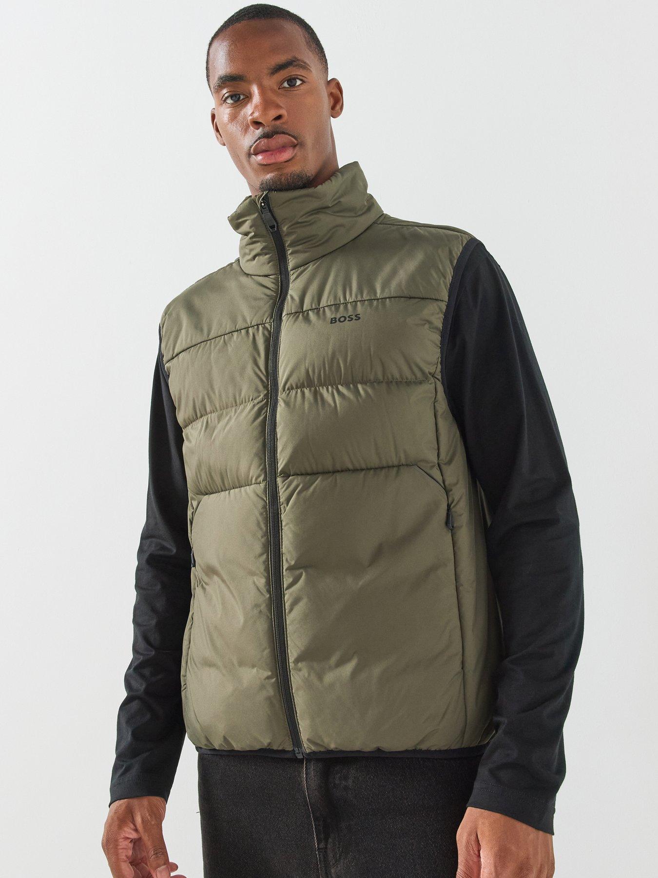 BOSS Boss Urbanex Regular Fit Light Quilted Gilet - Green