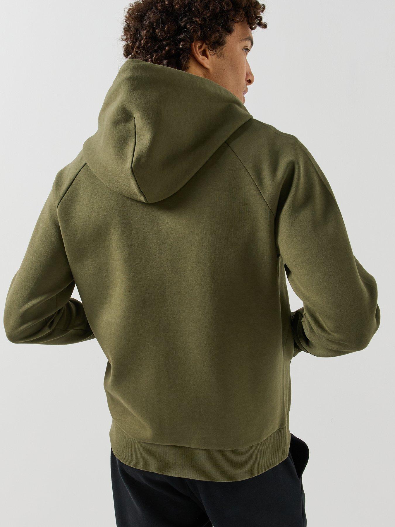 Image 2 of 5 of BOSS Boss Saggy Ful Zip Hoodie - Green