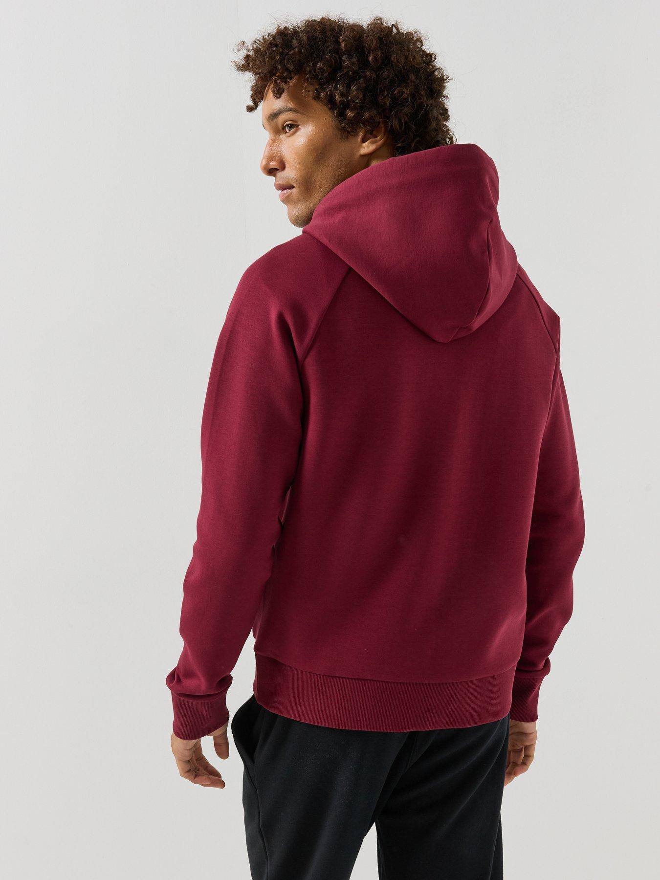 Image 2 of 3 of BOSS Boss Saggy Ful Zip Hoodie - Purple