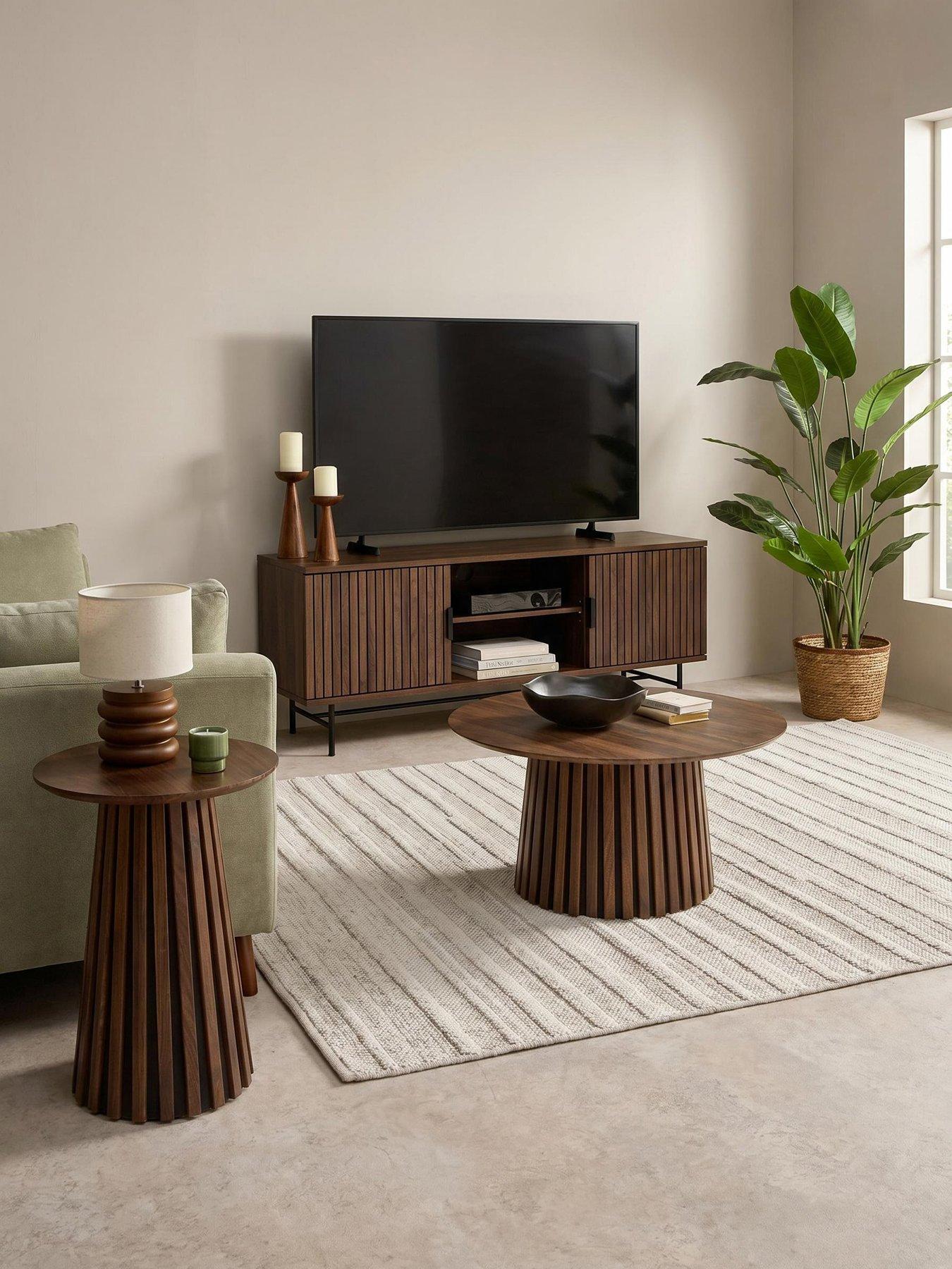 The Very Collection Harlow Pack (side Table, Coffee, Tv Unit) - FSC® Certified