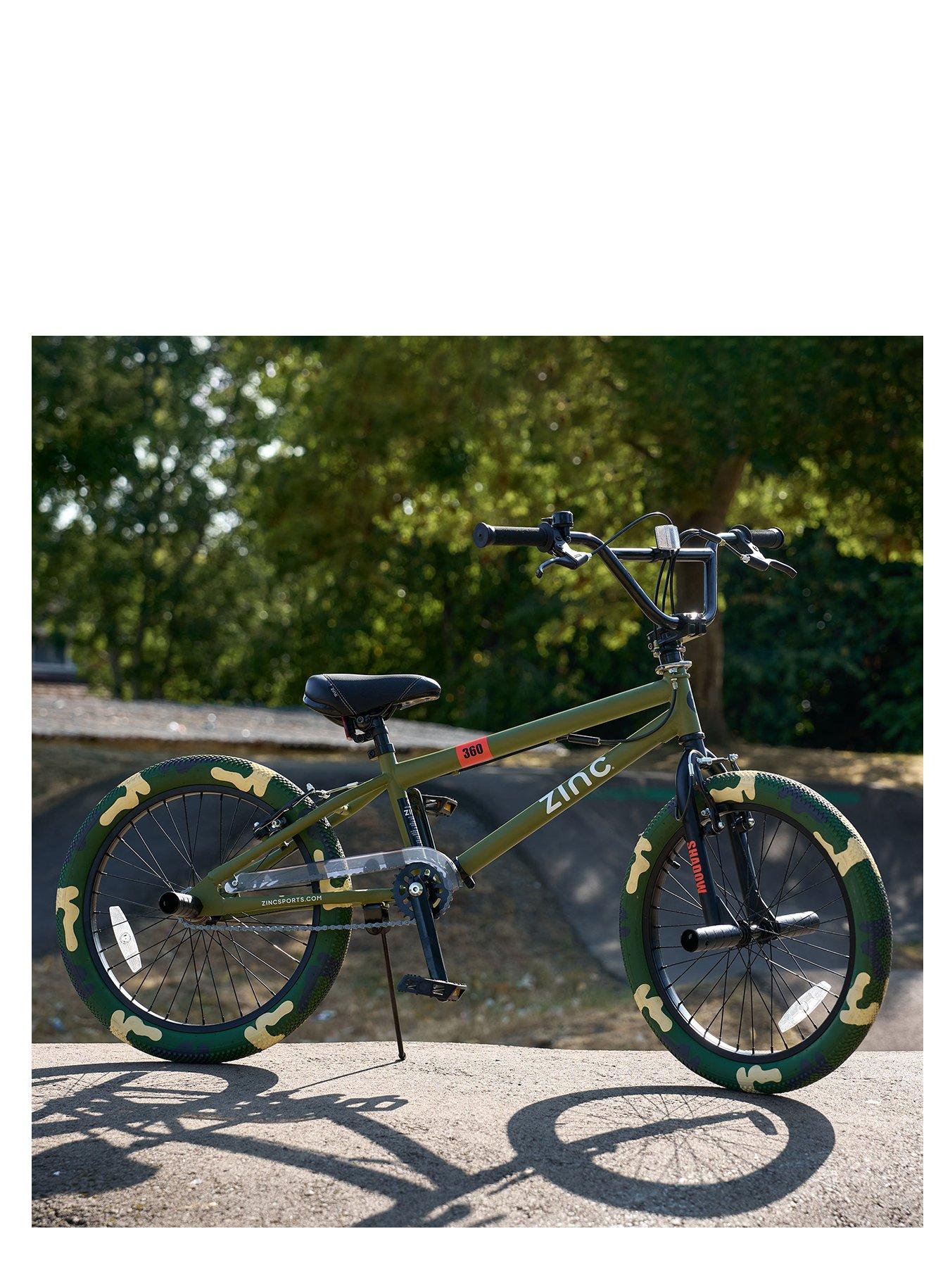 Image 1 of 7 of Zinc 360 Handlebar Rotation Camo BMX Bike - 20 Inch