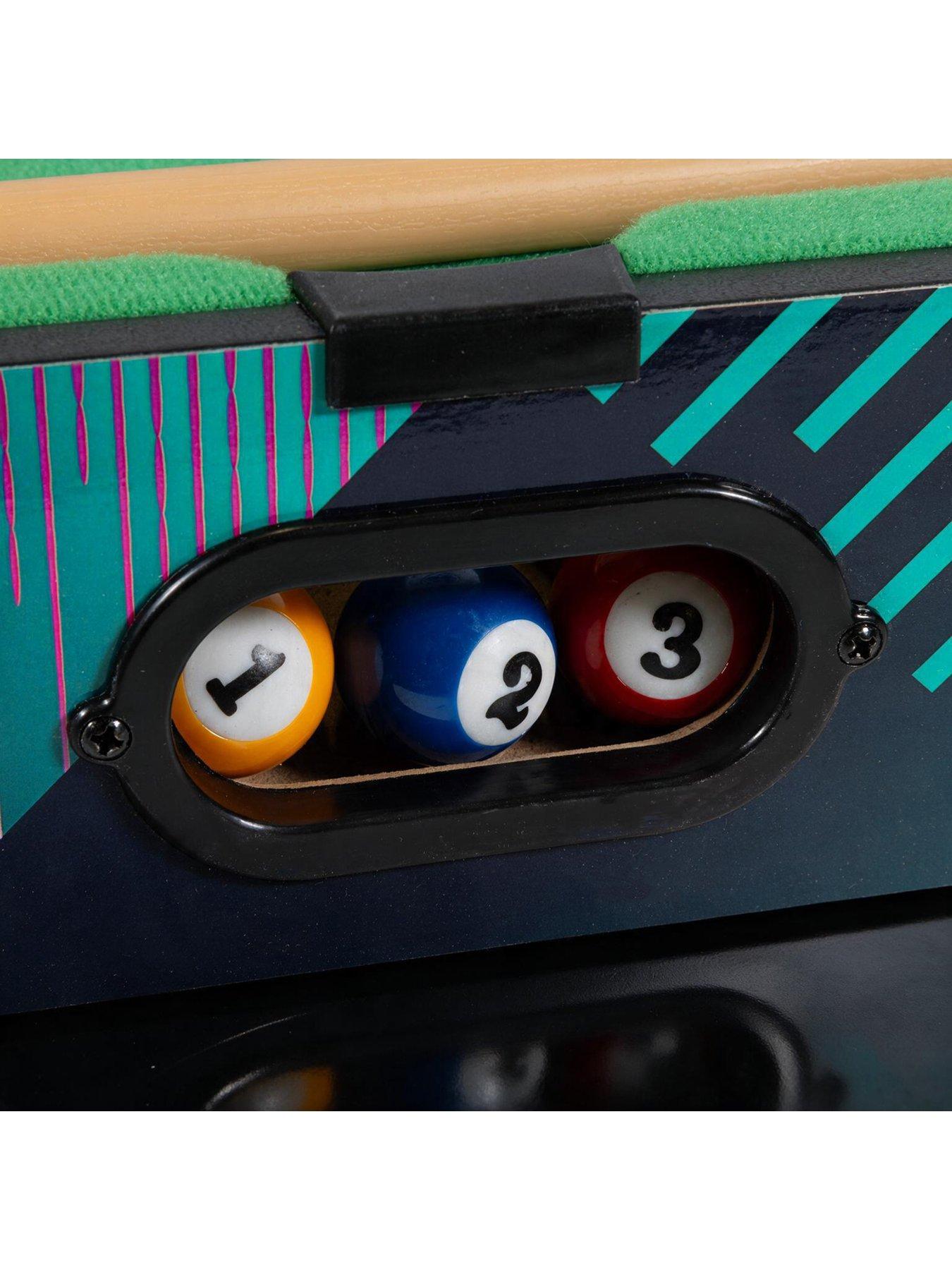 Image 4 of 7 of Hy-Pro Mini 40 Cm Pool Table Set Game - Tabletop Pool Table