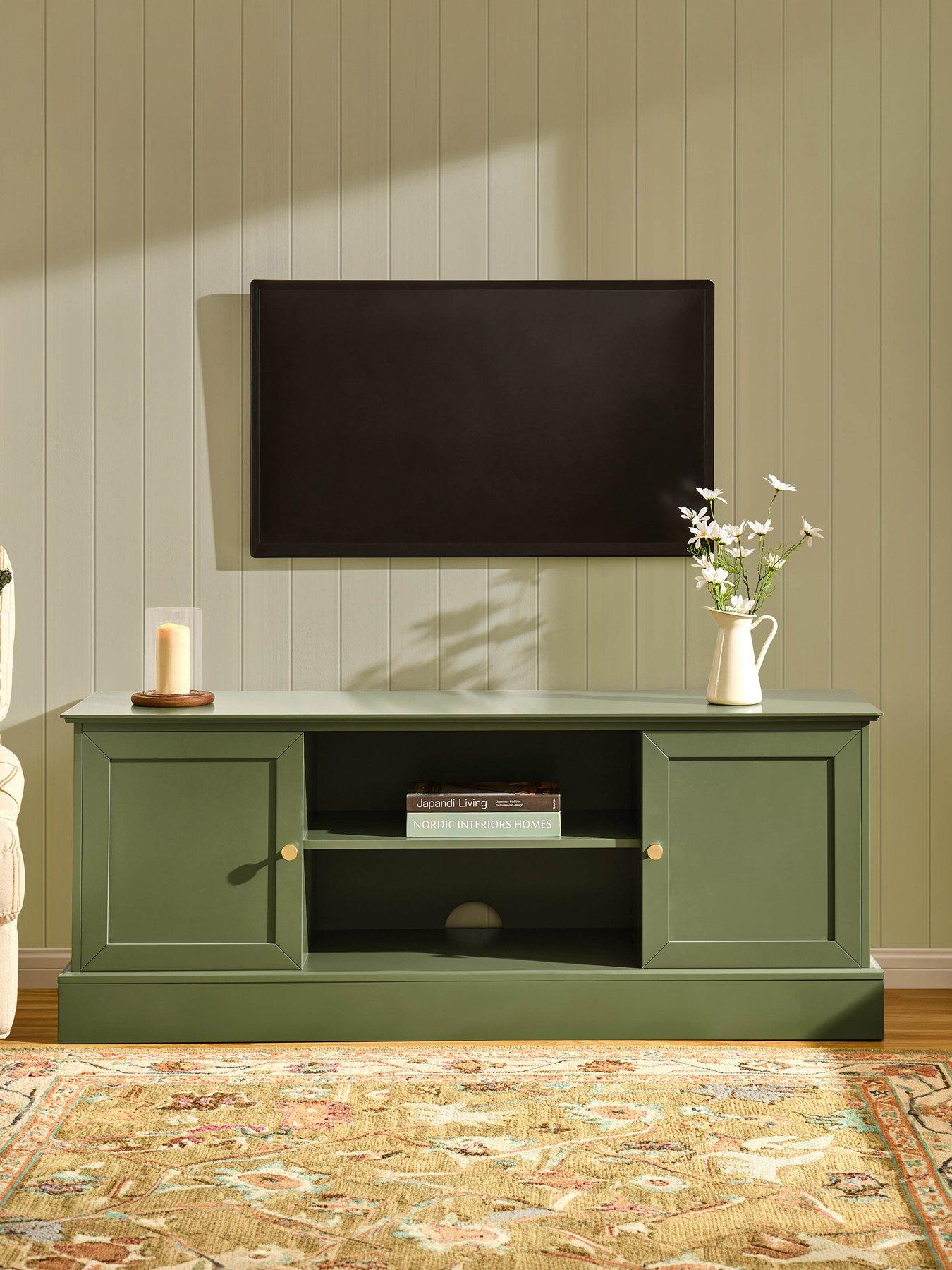 Dusk Ruby Tv Unit For Tvs Up To 60"- Olive