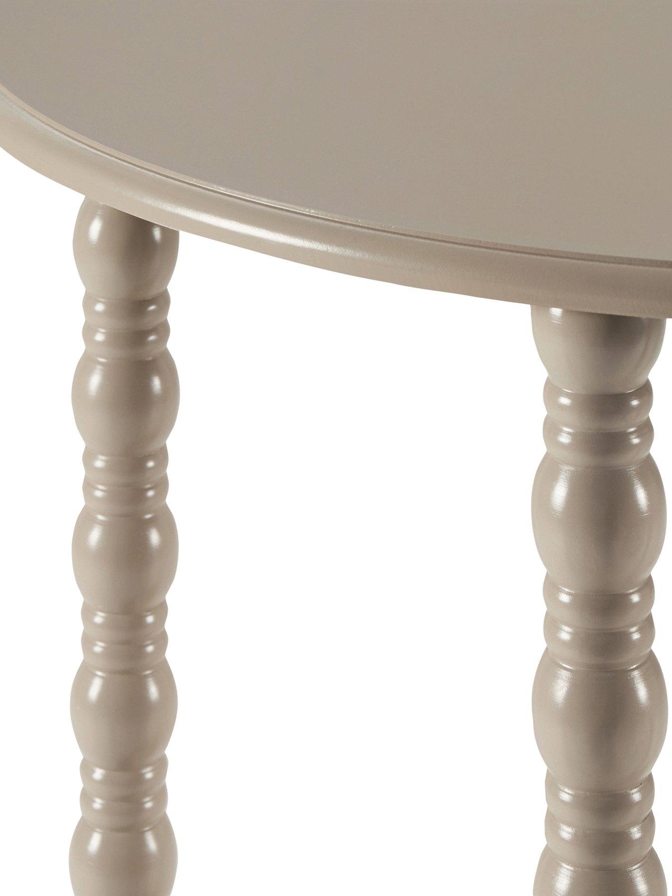 Image 3 of 4 of Dusk Bonnie Bobbin Console Table - Taupe