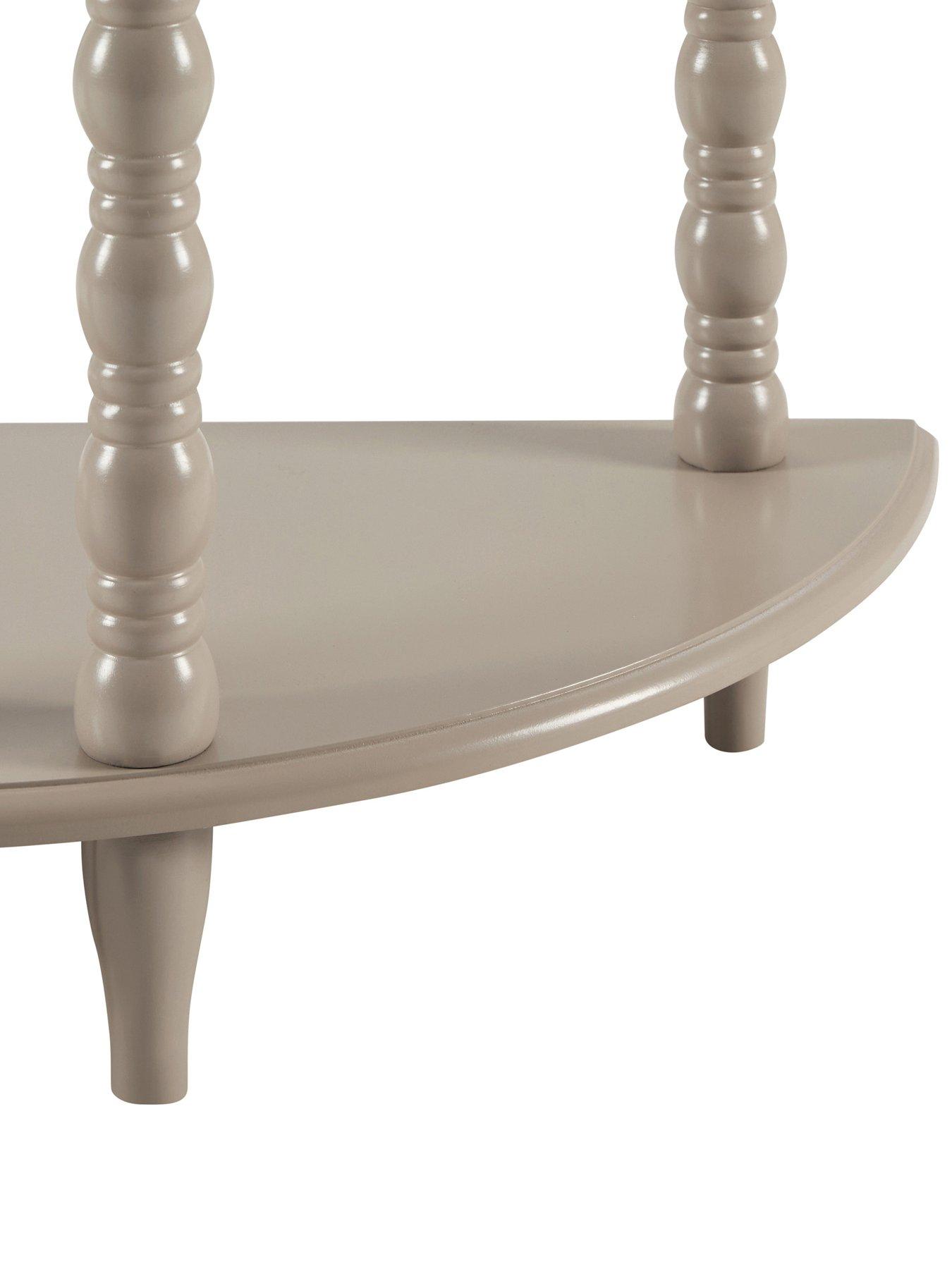 Image 4 of 4 of Dusk Bonnie Bobbin Console Table - Taupe
