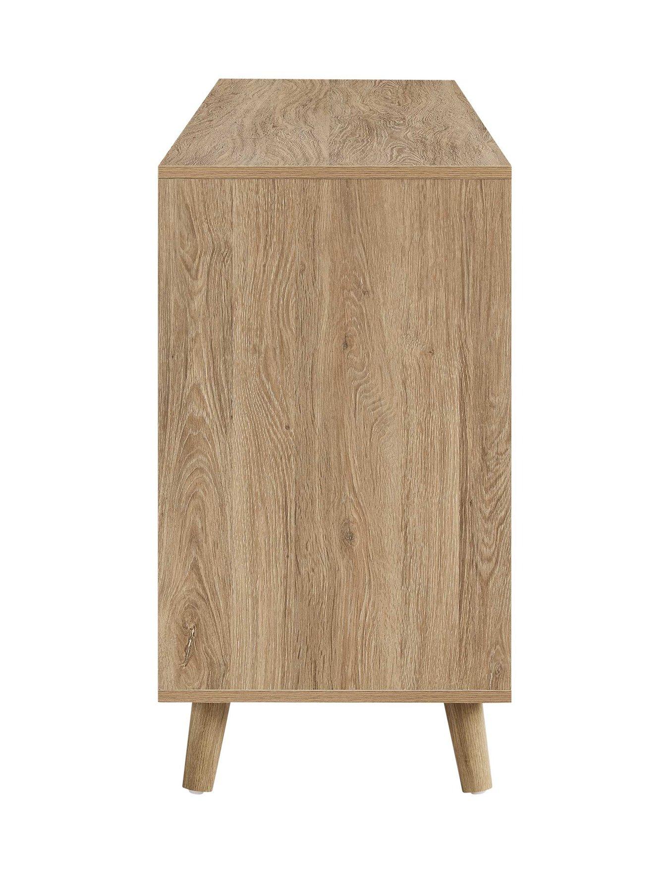Image 4 of 5 of Dusk Dora Large Sideboard With Drawers - Light Wood