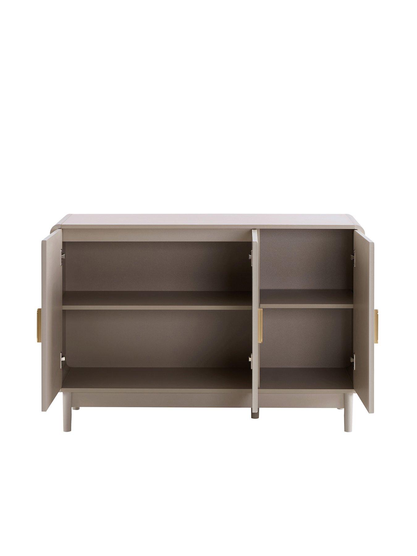 Image 4 of 7 of Dusk Marnie 3 Door Sideboard - Taupe