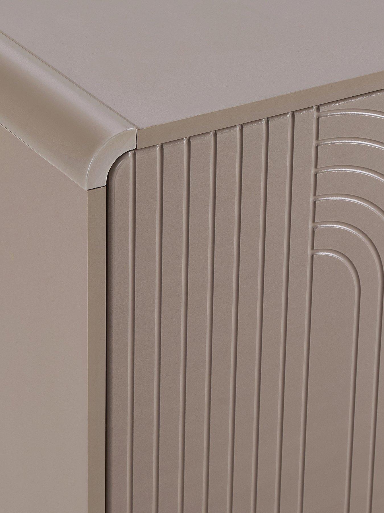 Image 6 of 7 of Dusk Marnie 3 Door Sideboard - Taupe