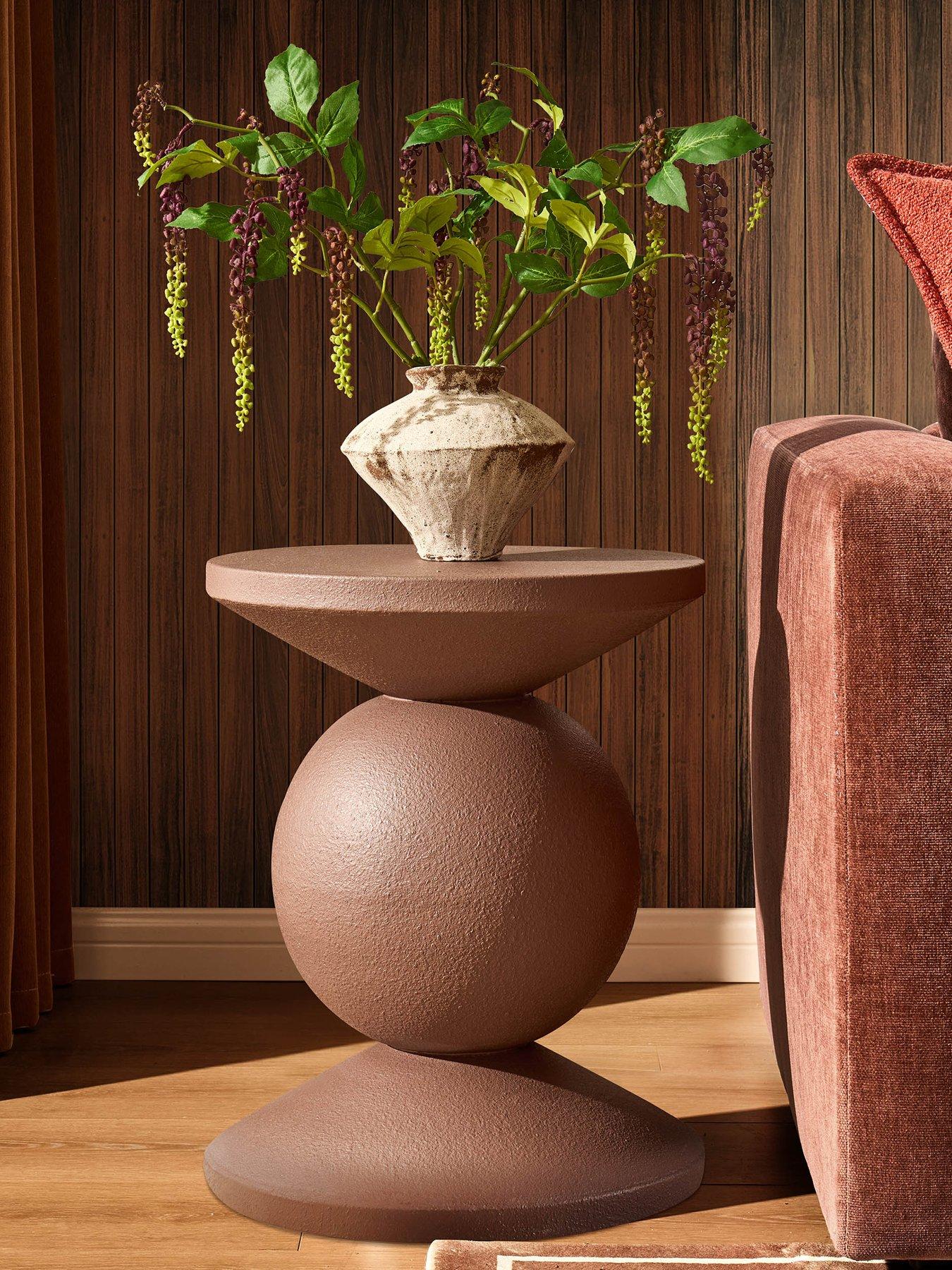 Image 1 of 6 of Dusk Raya Side Table - Mocha