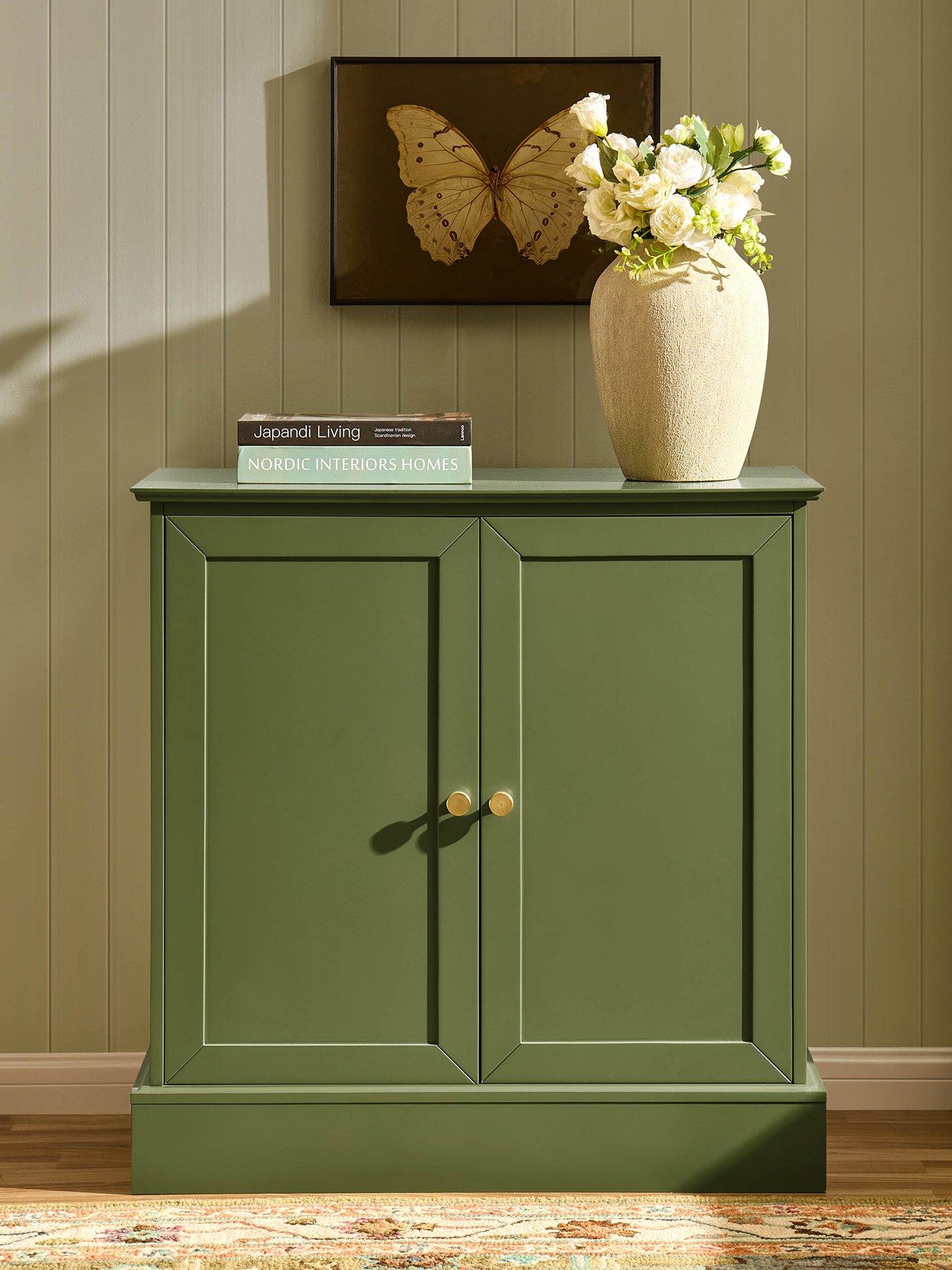 Dusk Ruby 2 Door Sideboard - Olive