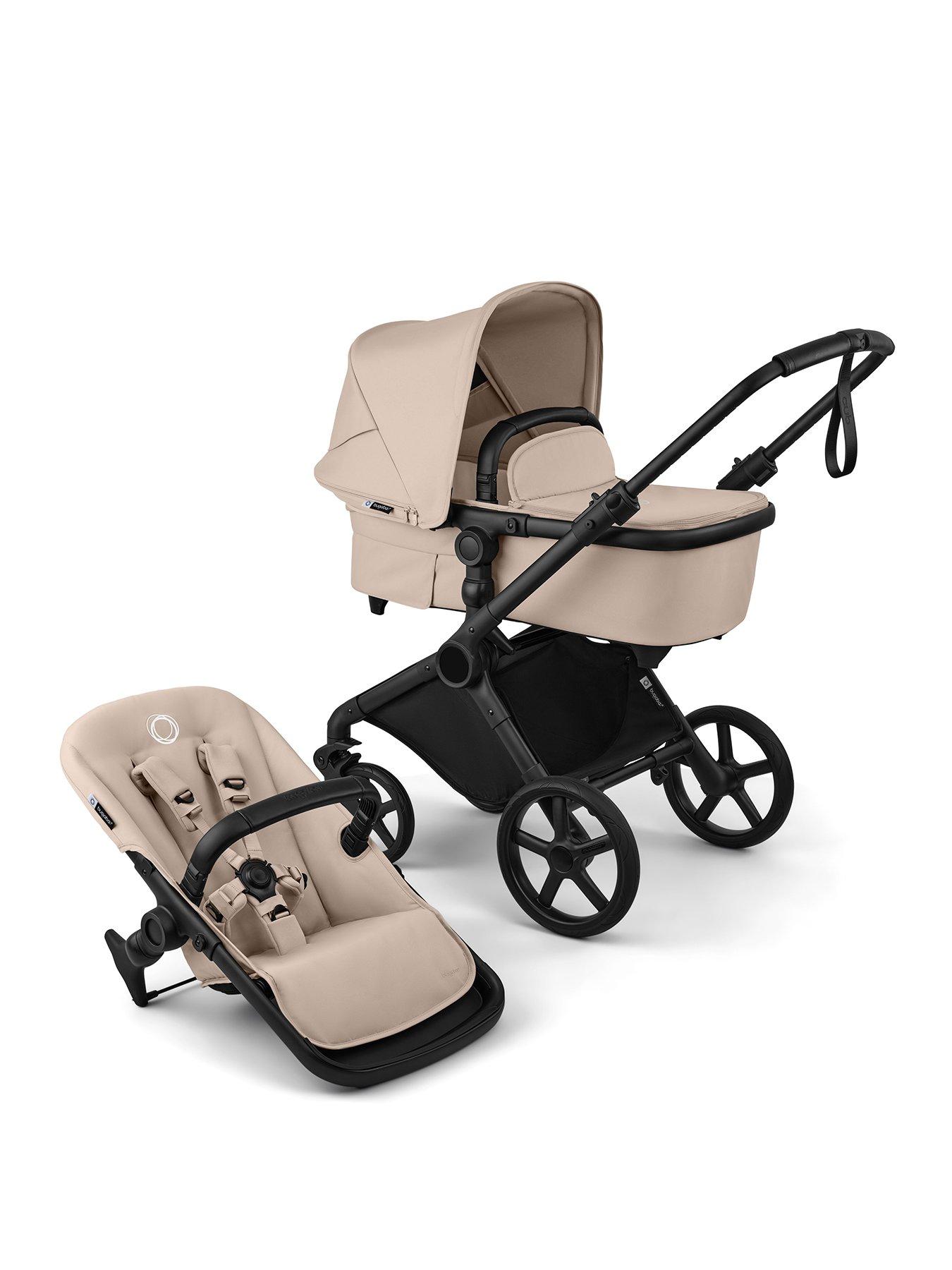 Bugaboo Cub complete UK BLACK/DESERT TAUPE-DESERT TAUPE