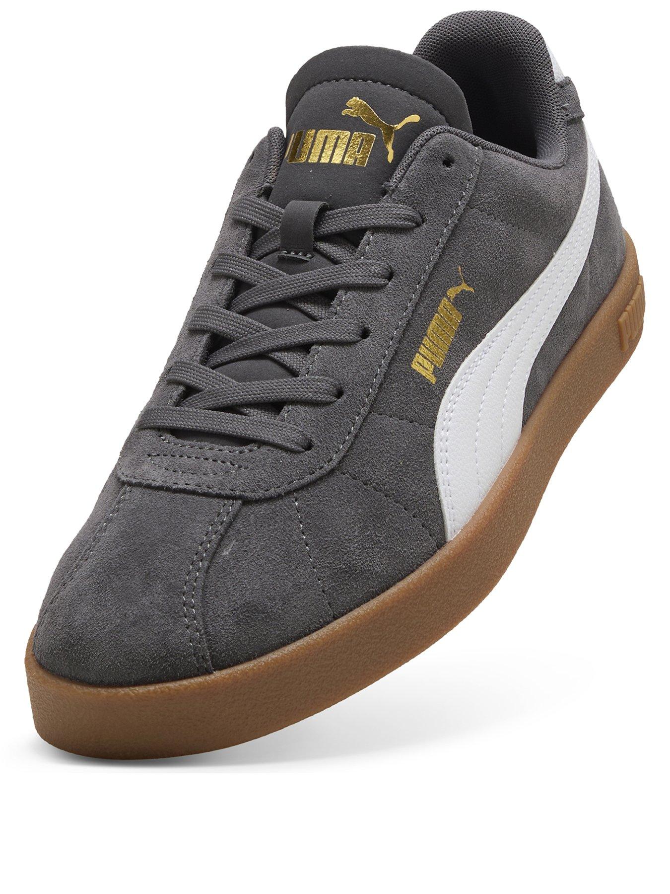 Image 2 of 6 of Puma Mens Club II Era Suede Trainers - Grey