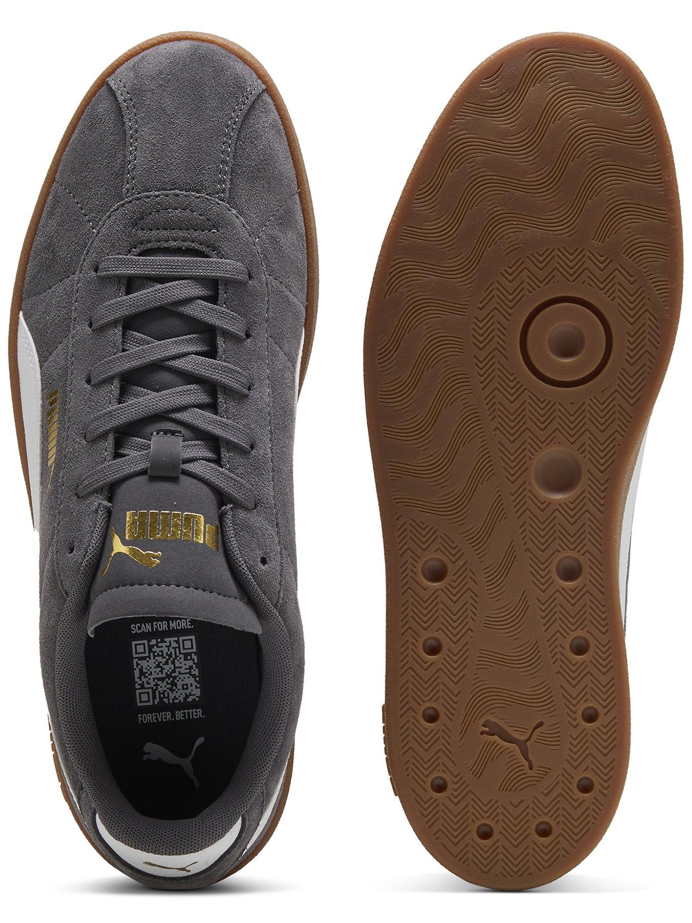 Image 4 of 6 of Puma Mens Club II Era Suede Trainers - Grey