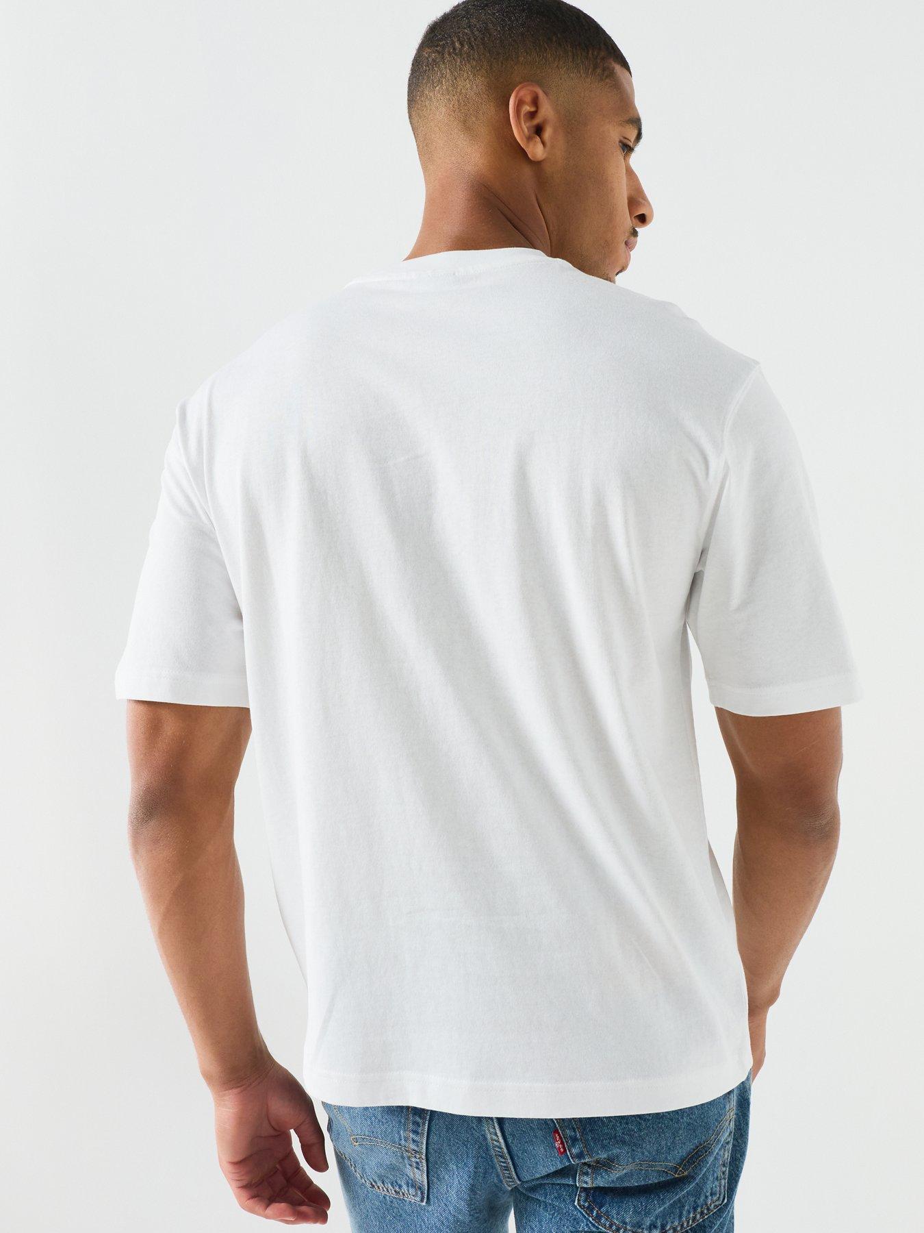 Image 2 of 5 of Puma Mens Essential Boxy T-Shirt - White