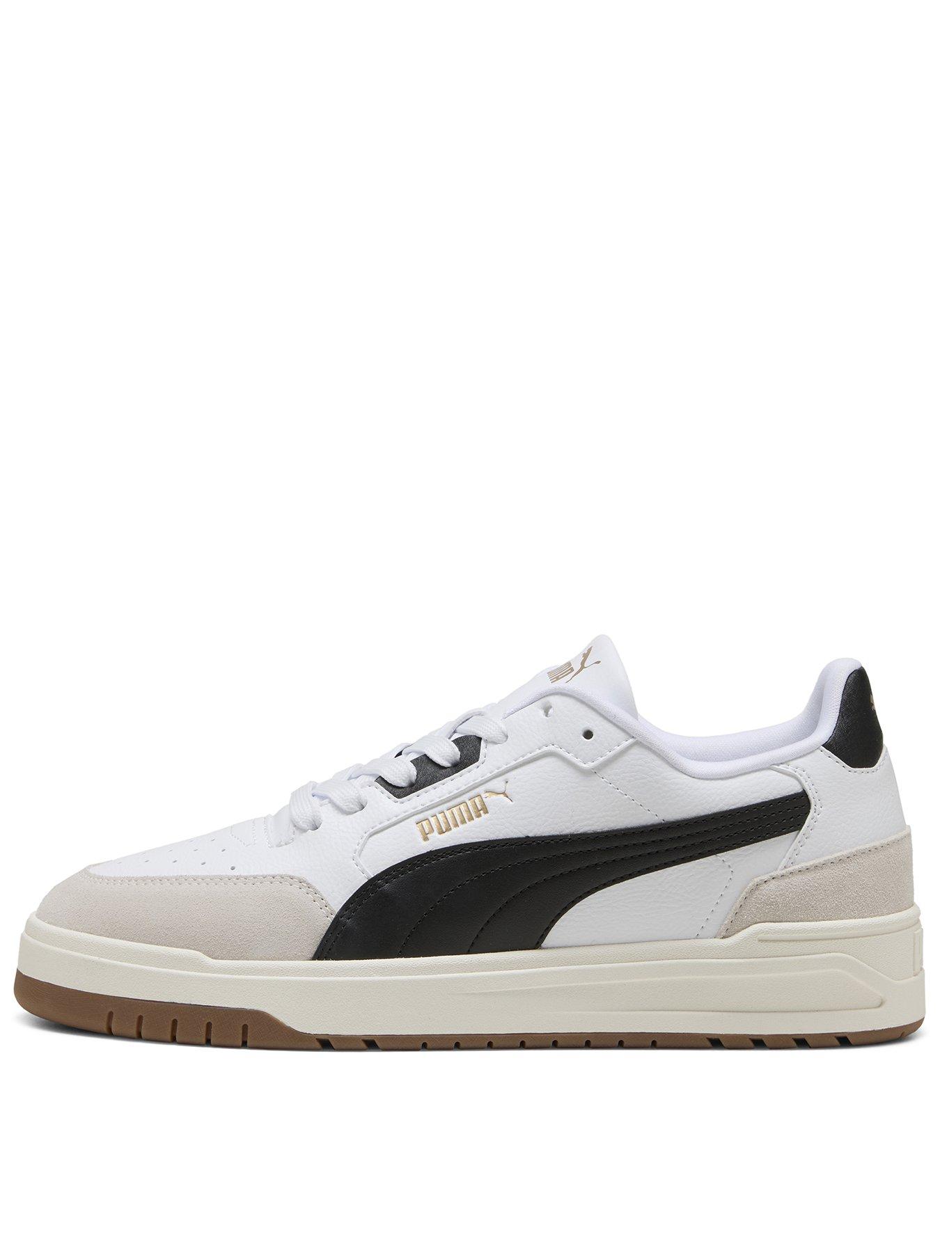 Image 1 of 6 of Puma Men's Shuffle Downtown OG Trainers - White
