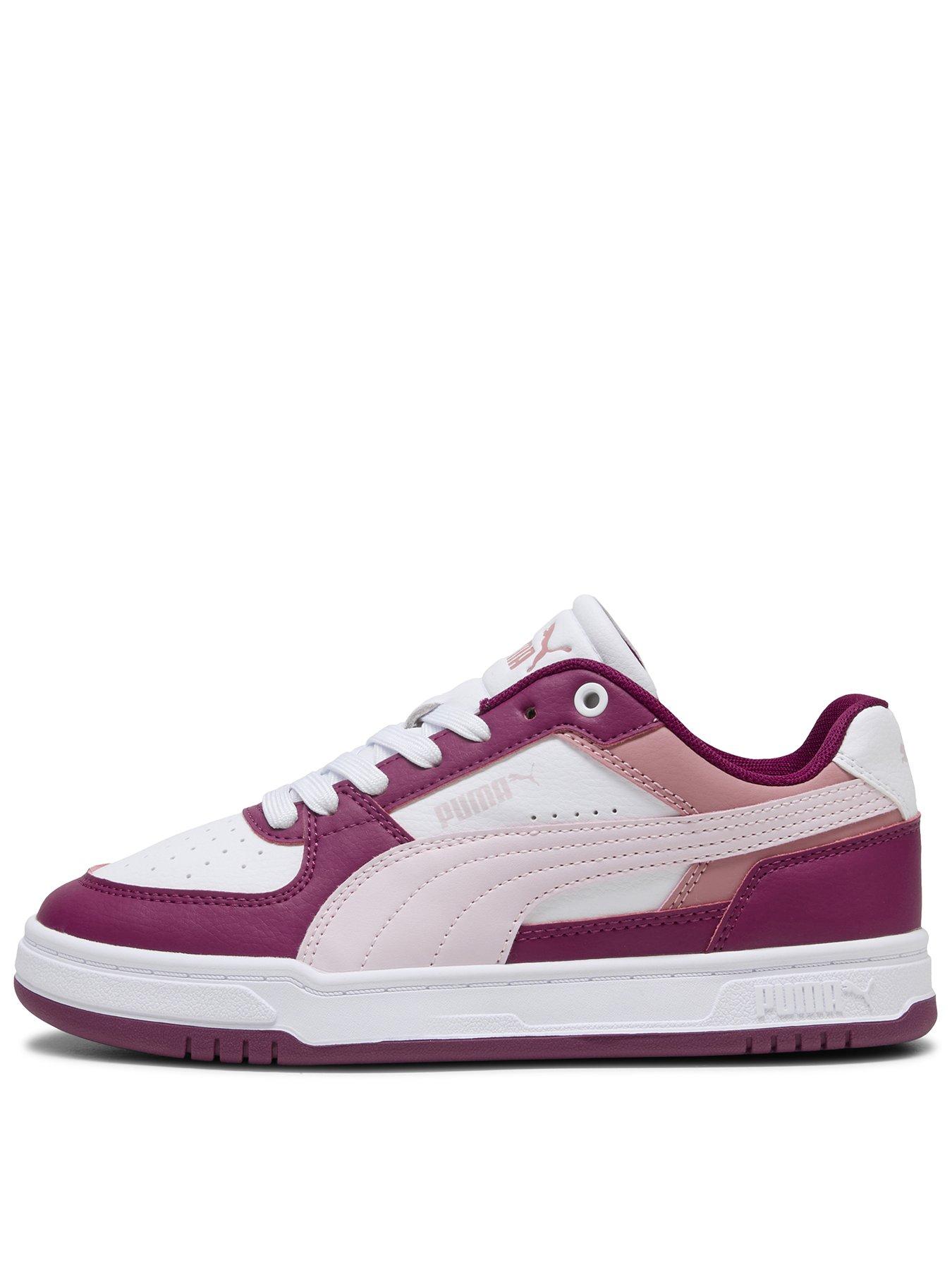 Image 1 of 6 of Puma Junior Boys Caven III Block Trainers - Pink