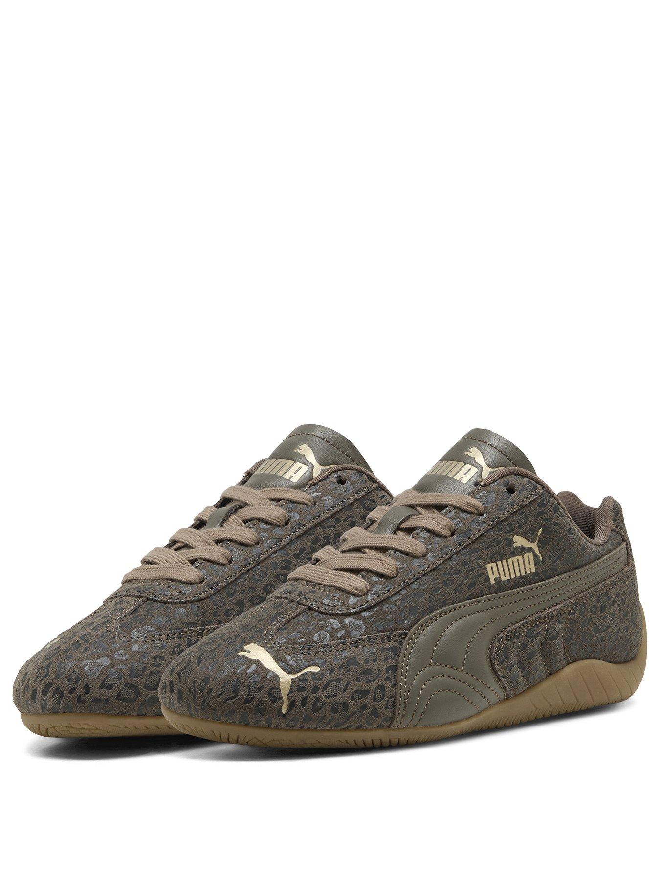 Image 2 of 4 of Puma Womens Speedcat LD Leo Trainers - Brown