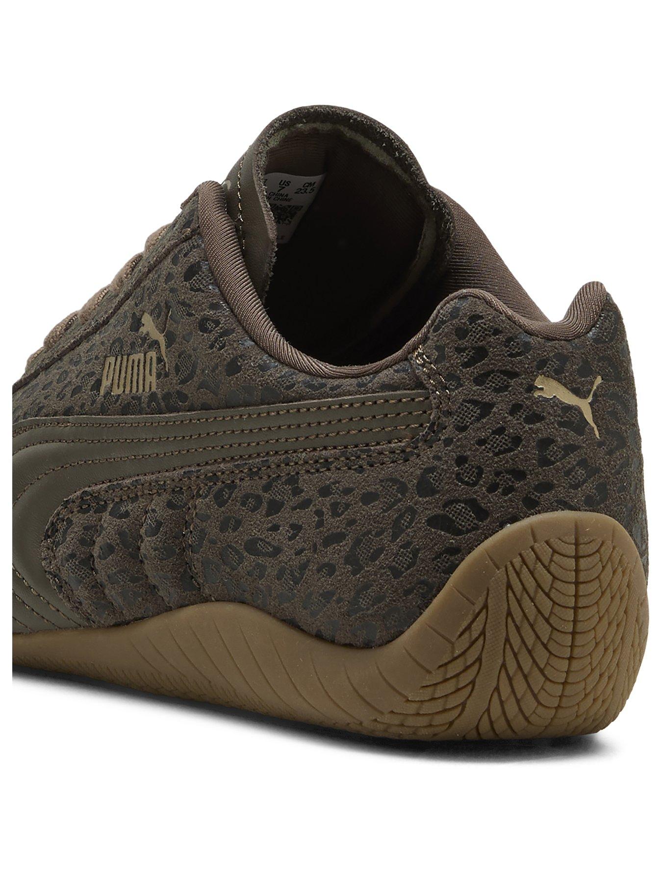 Image 3 of 4 of Puma Womens Speedcat LD Leo Trainers - Brown